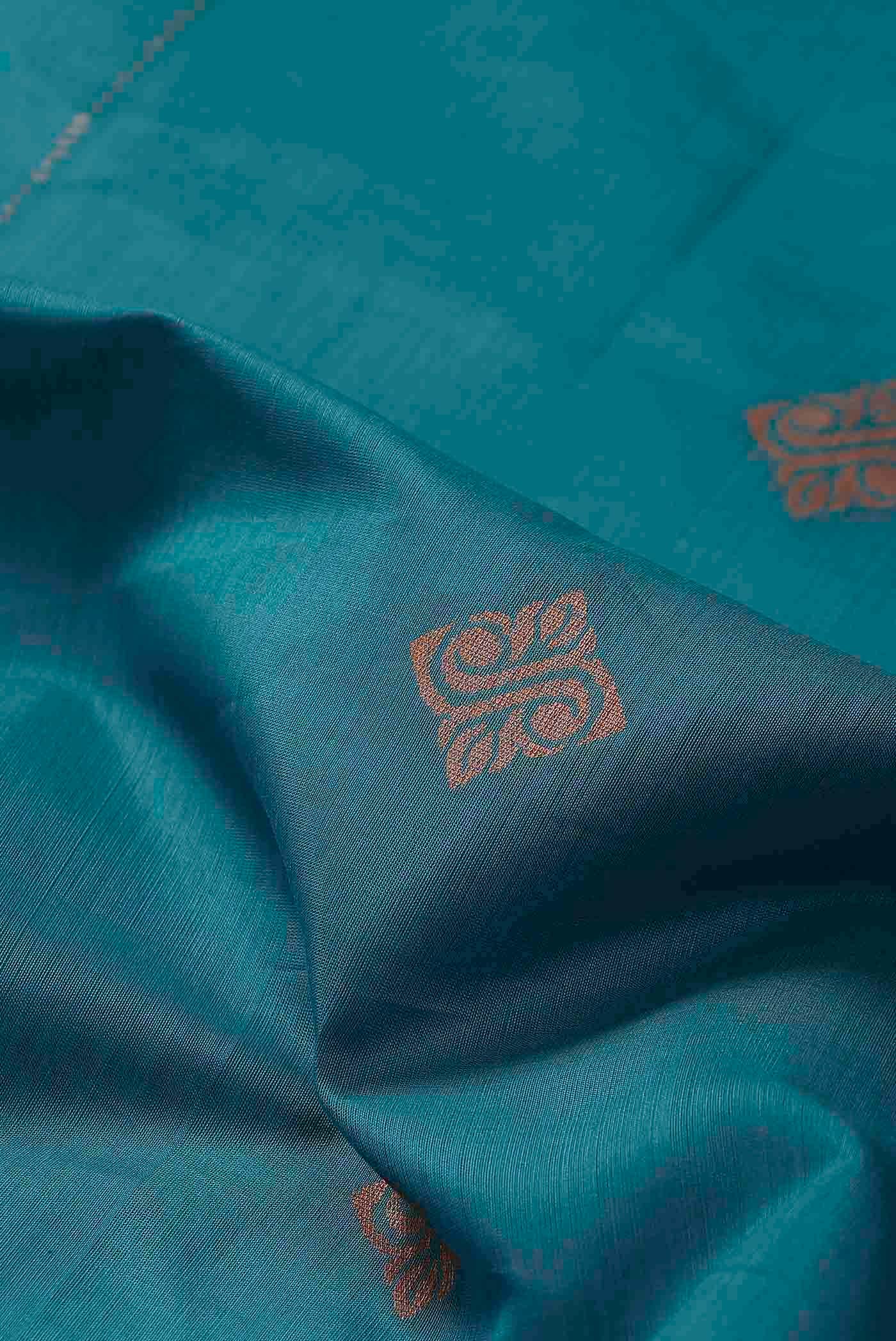 Blue Silk Cotton Saree