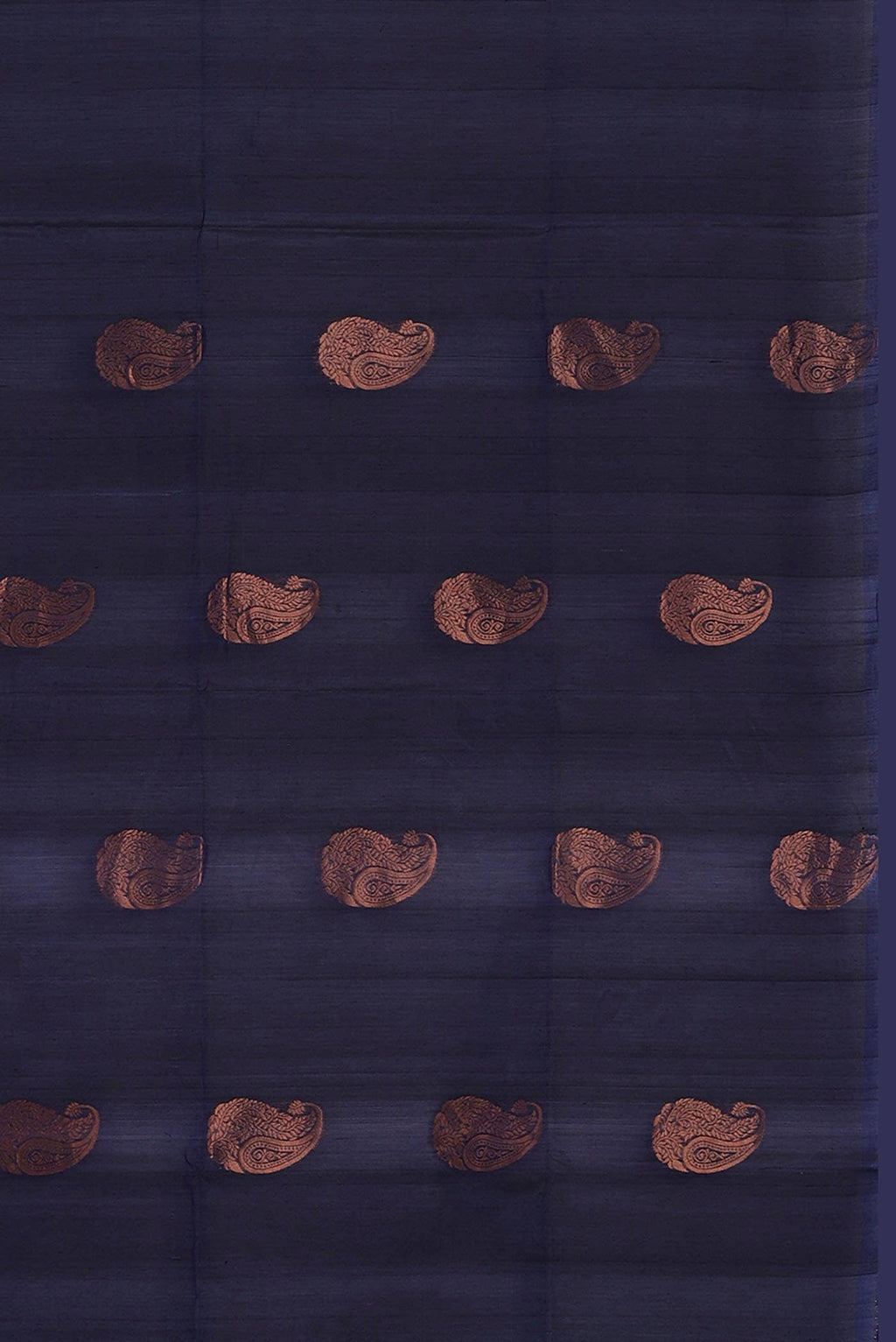 Navy Blue Silk Cotton Saree
