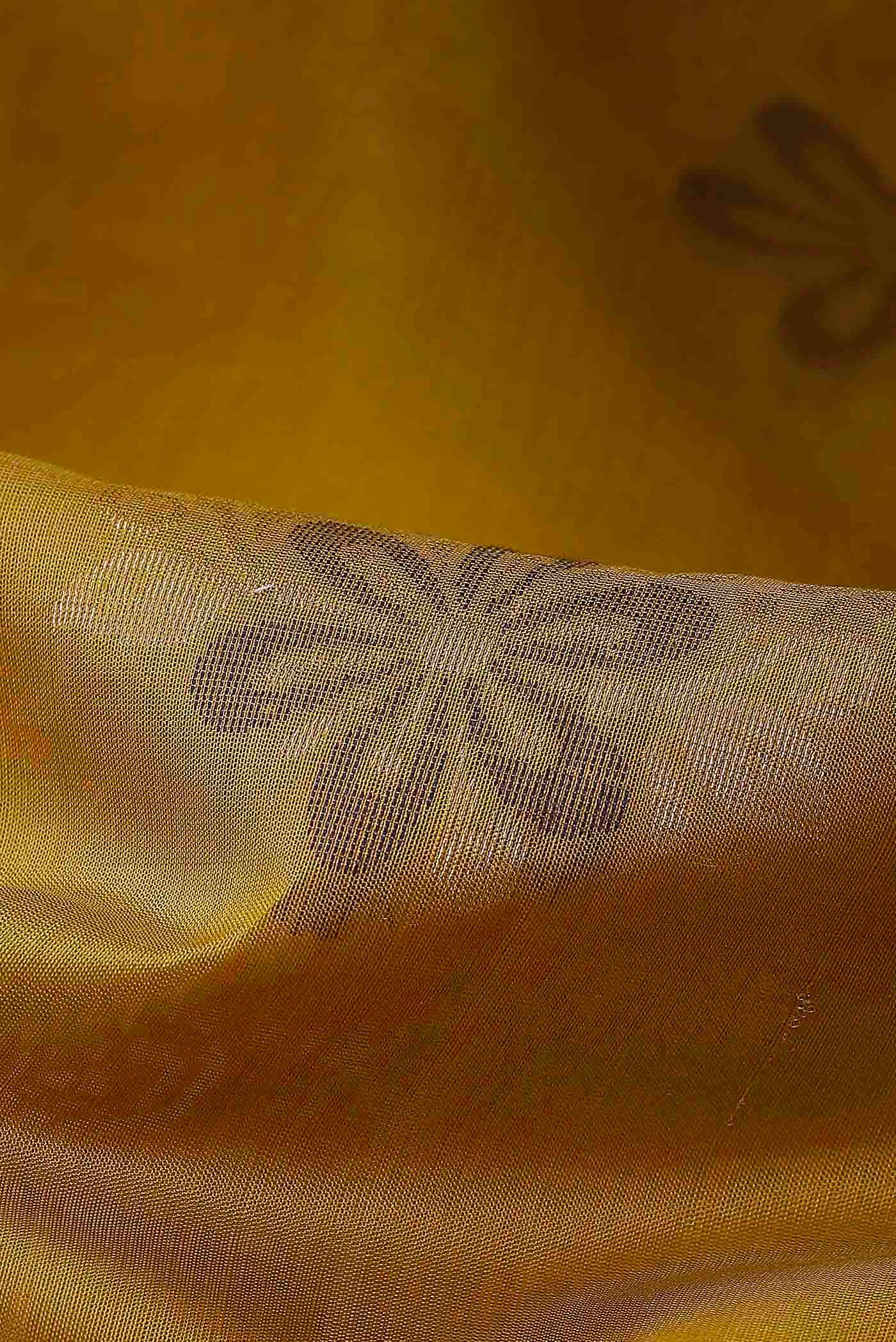 Mustard Silk Cotton Saree