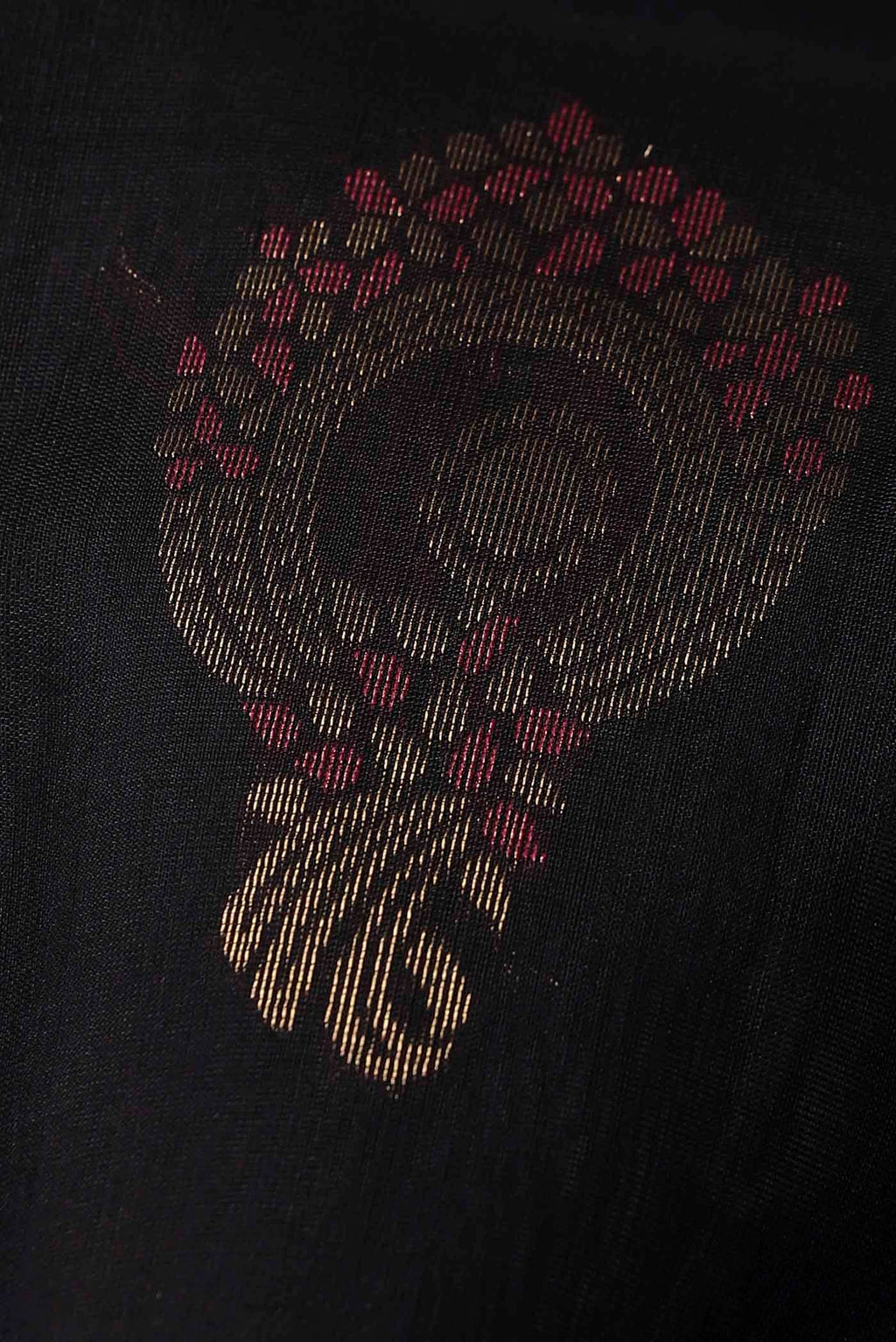 Black Silk Cotton Saree
