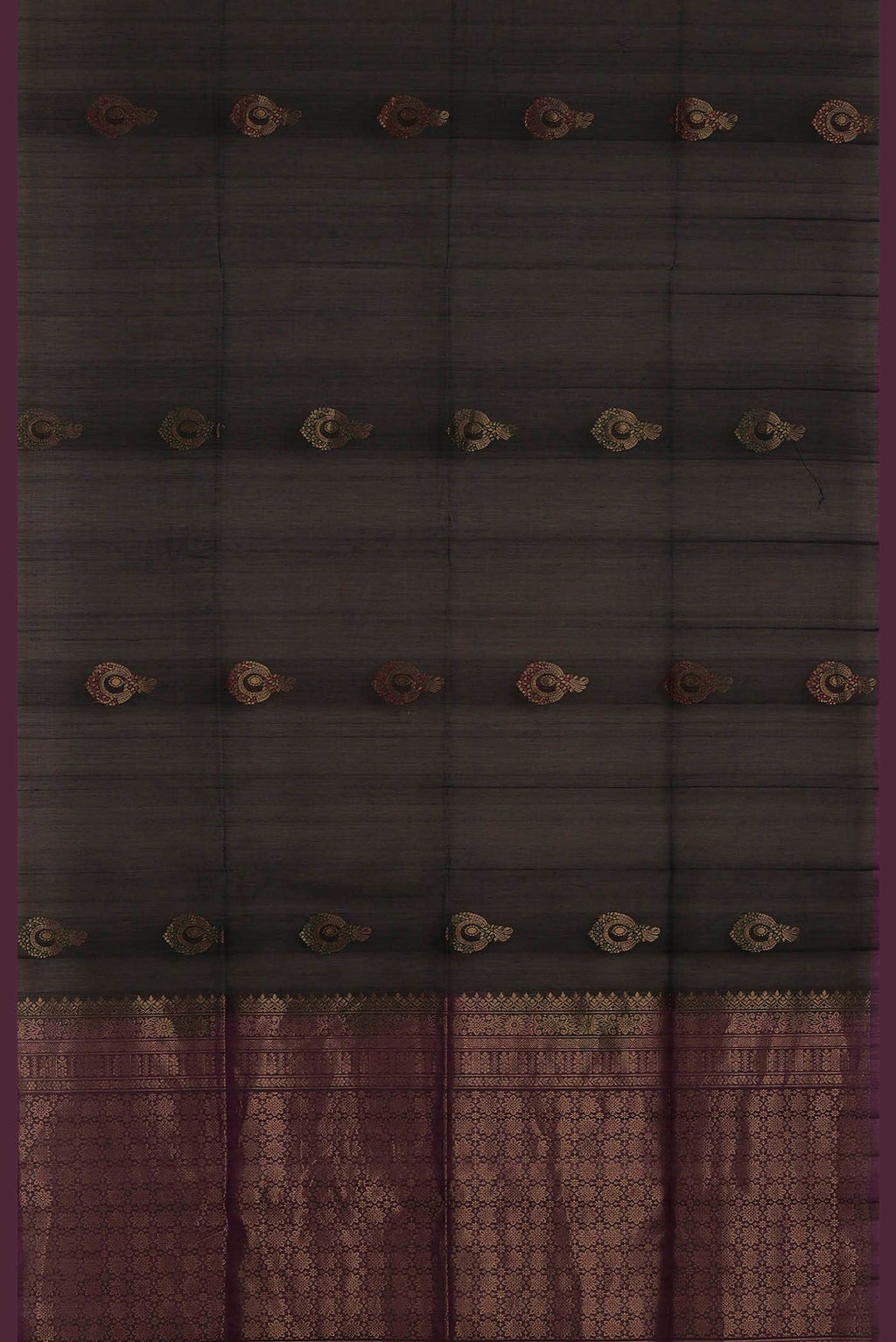 Black Silk Cotton Saree