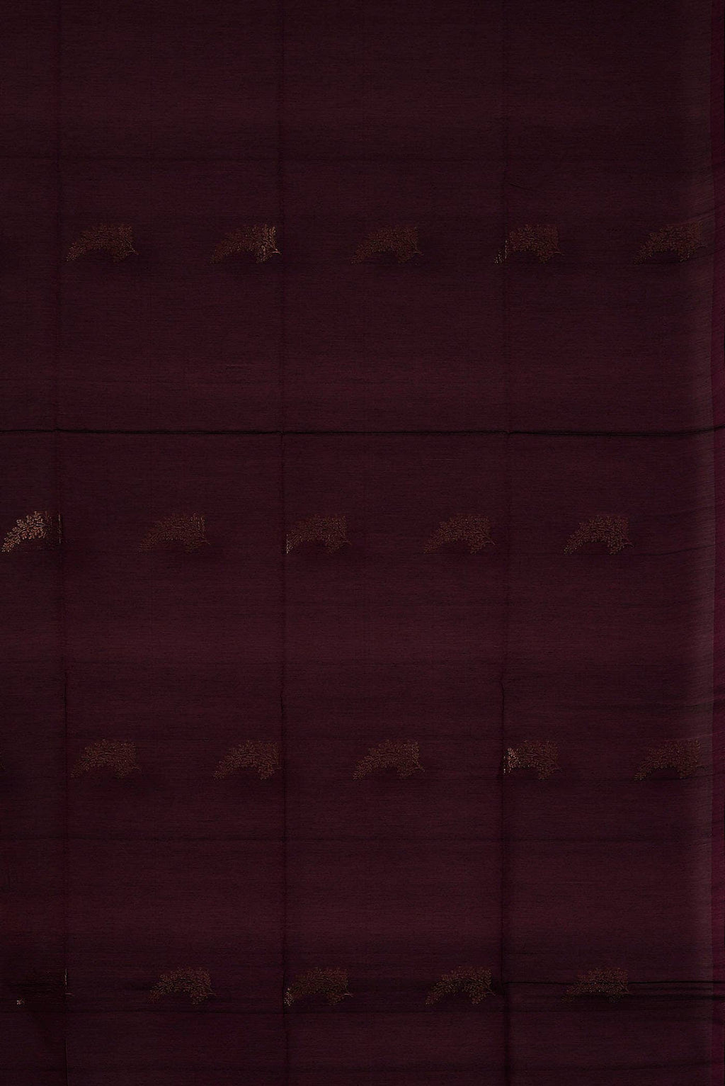 Brown Silk Cotton Saree