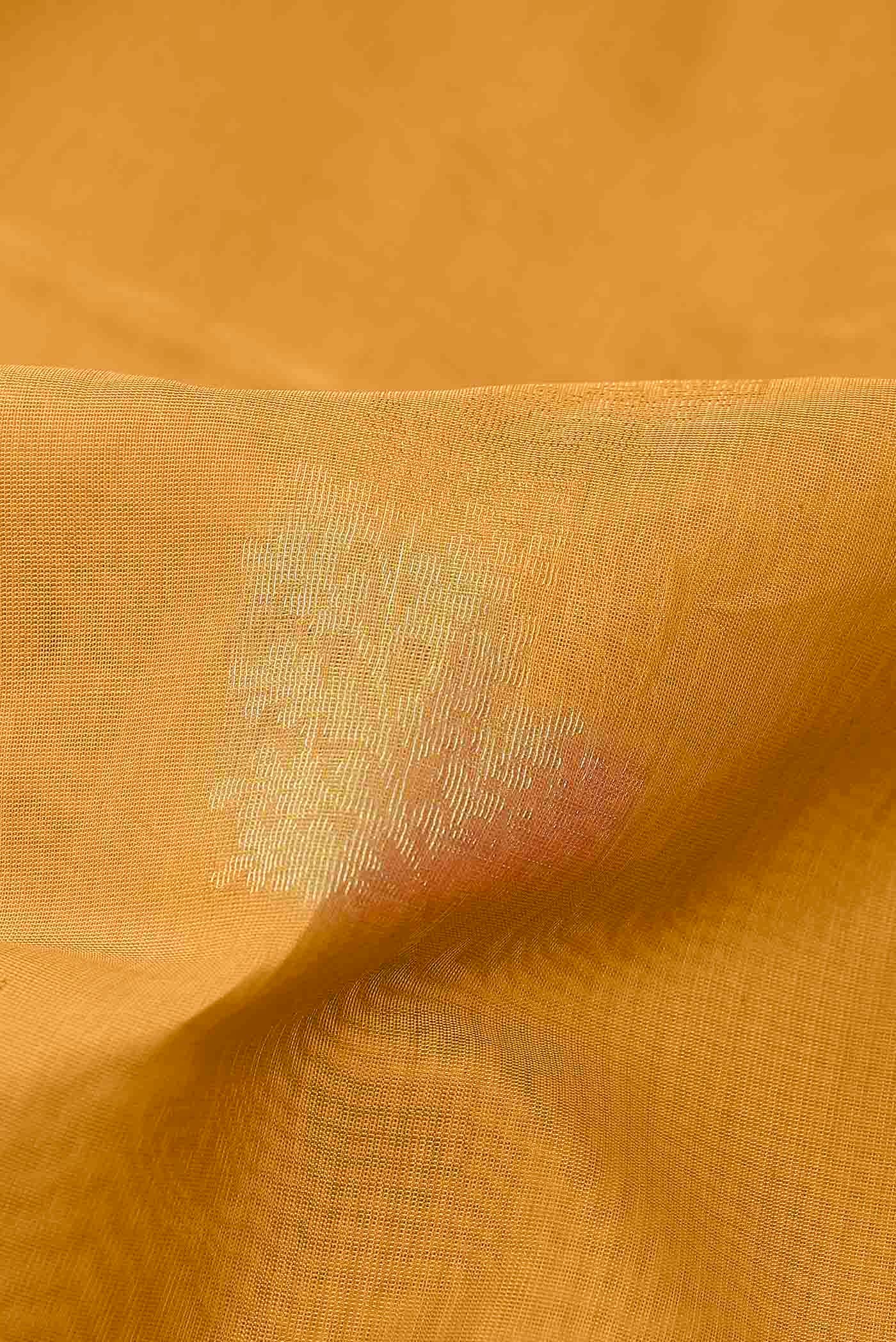 Yellow Silk Cotton Saree