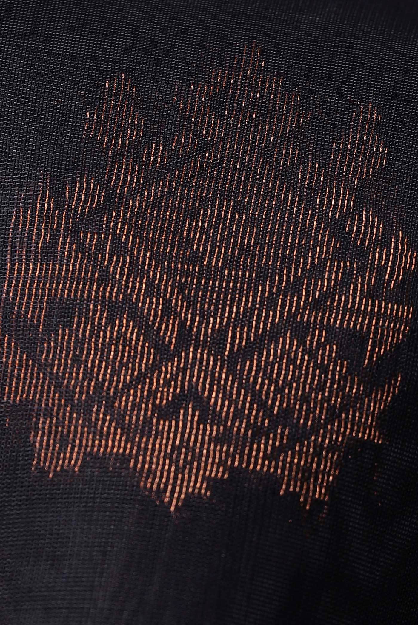 Black Silk Cotton Saree