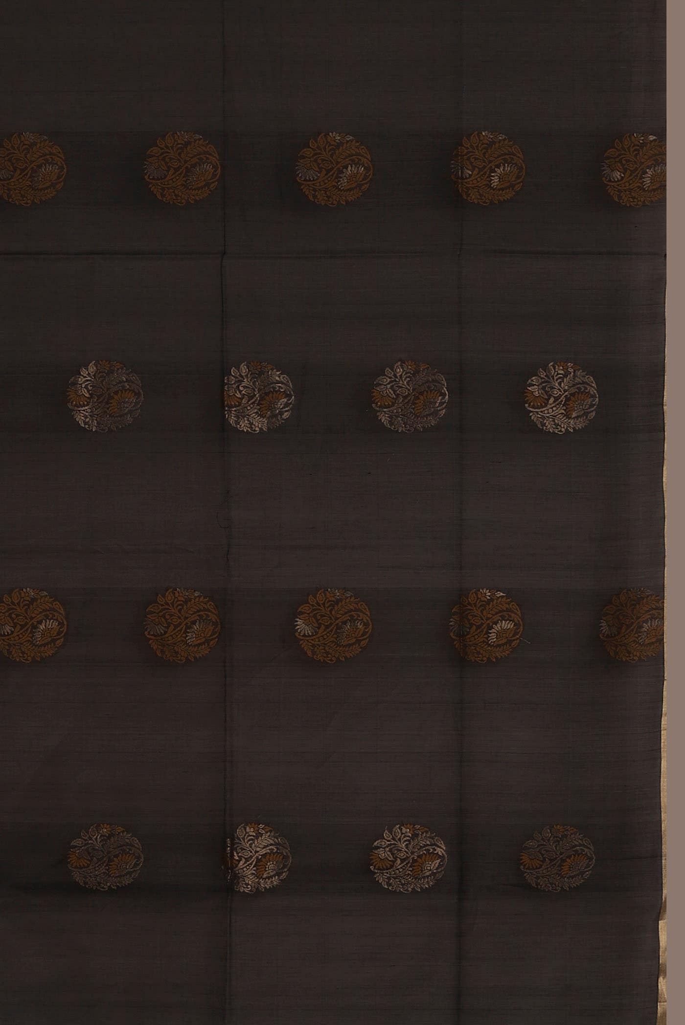 Black Silk Cotton Saree