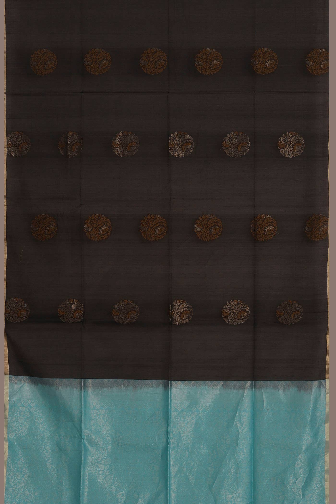 Black Silk Cotton Saree