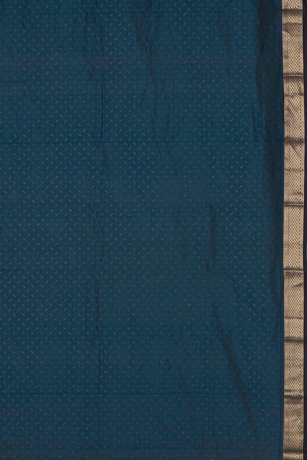 Blue Blended Bangalore Silk Saree
