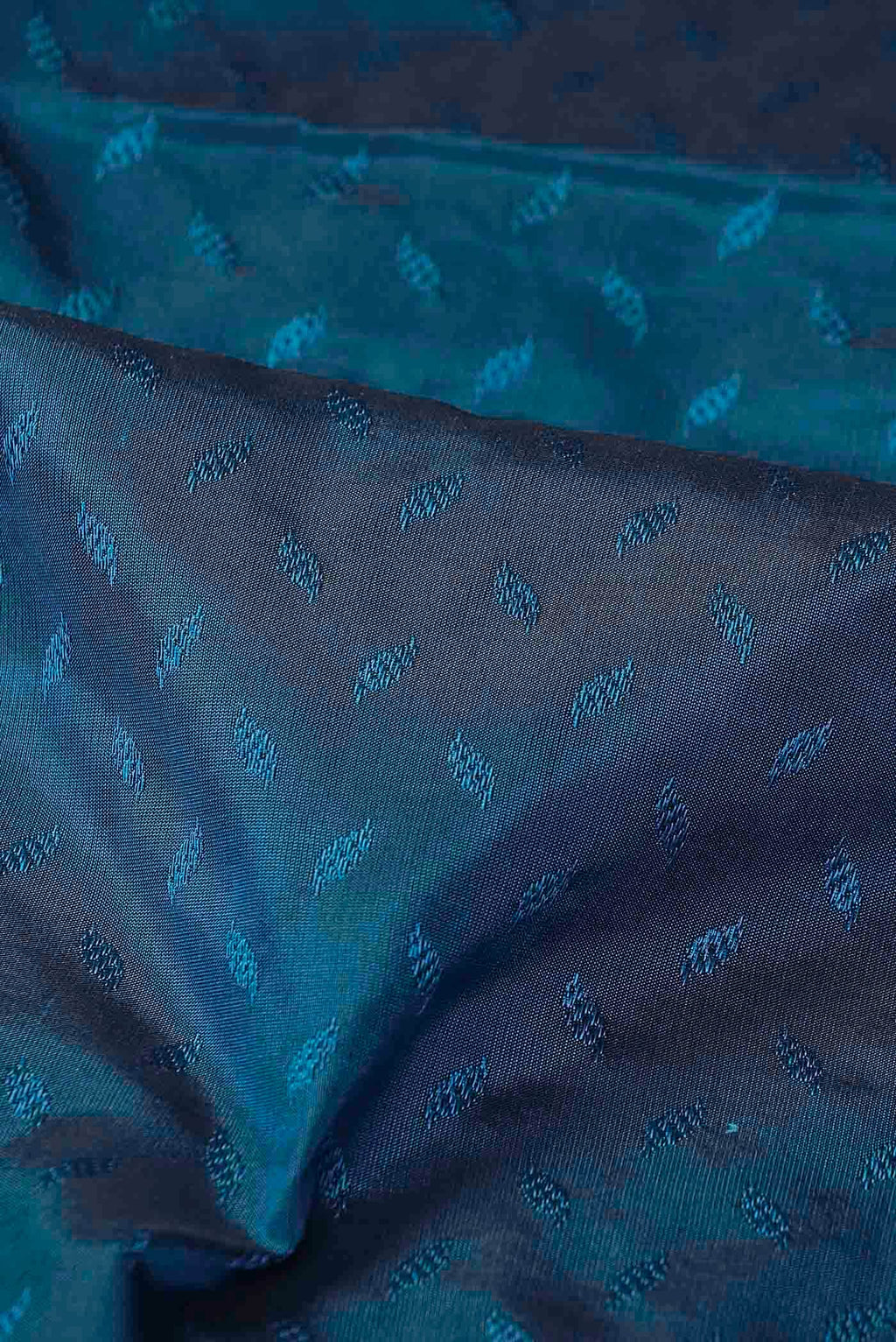 Blue Blended Bangalore Silk Saree