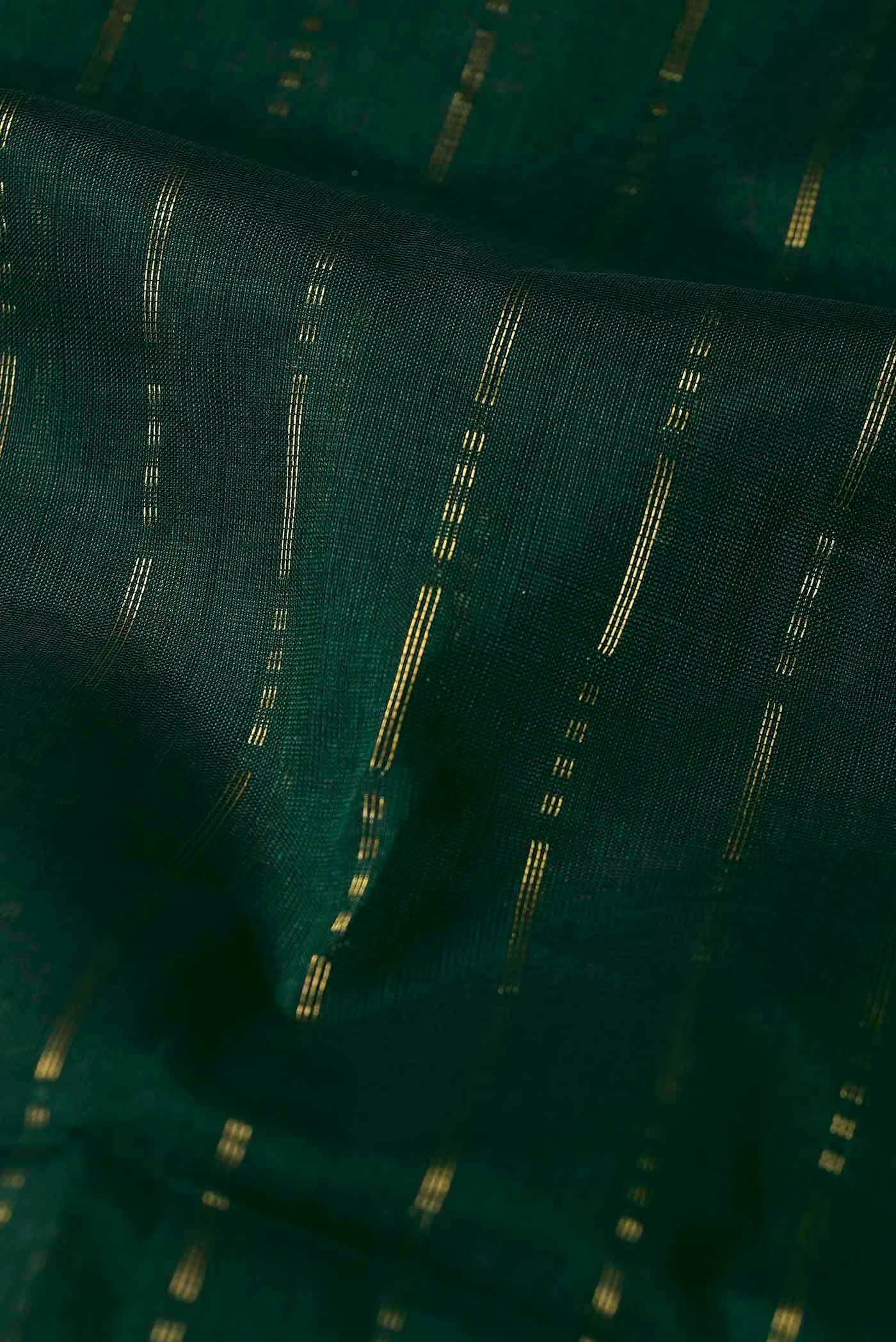 Green Silk Cotton Saree