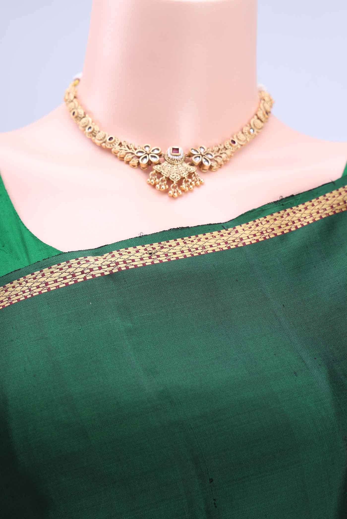Black Nangavalli Silk [ Salem ] Saree