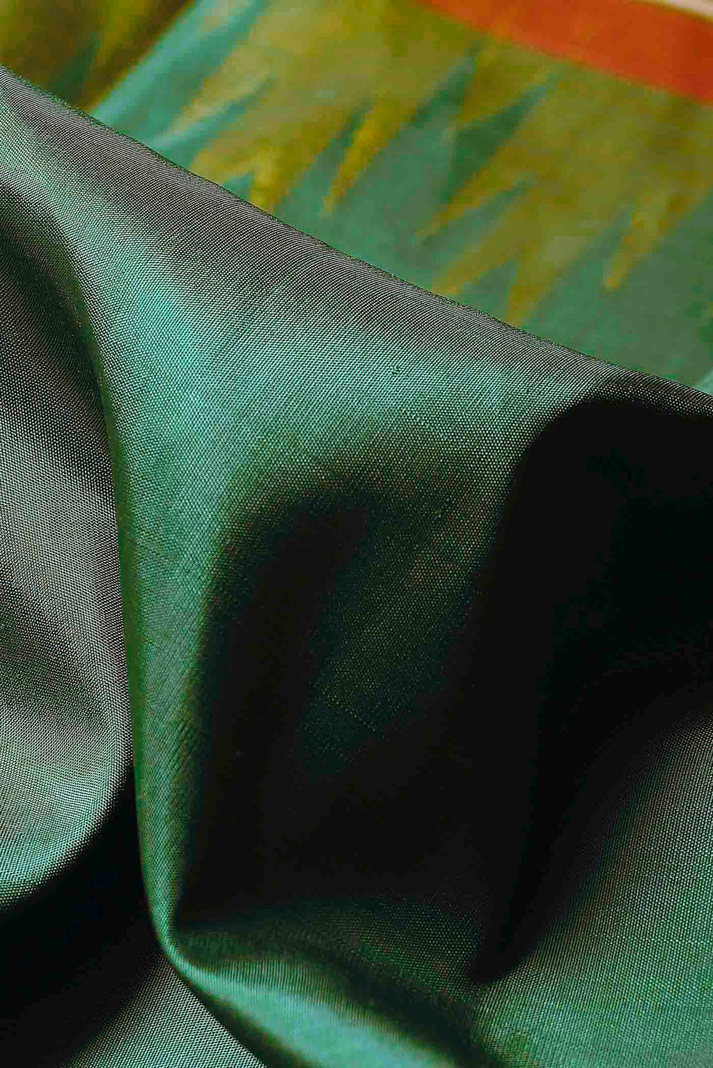 Green Kanchipuram Silk Saree