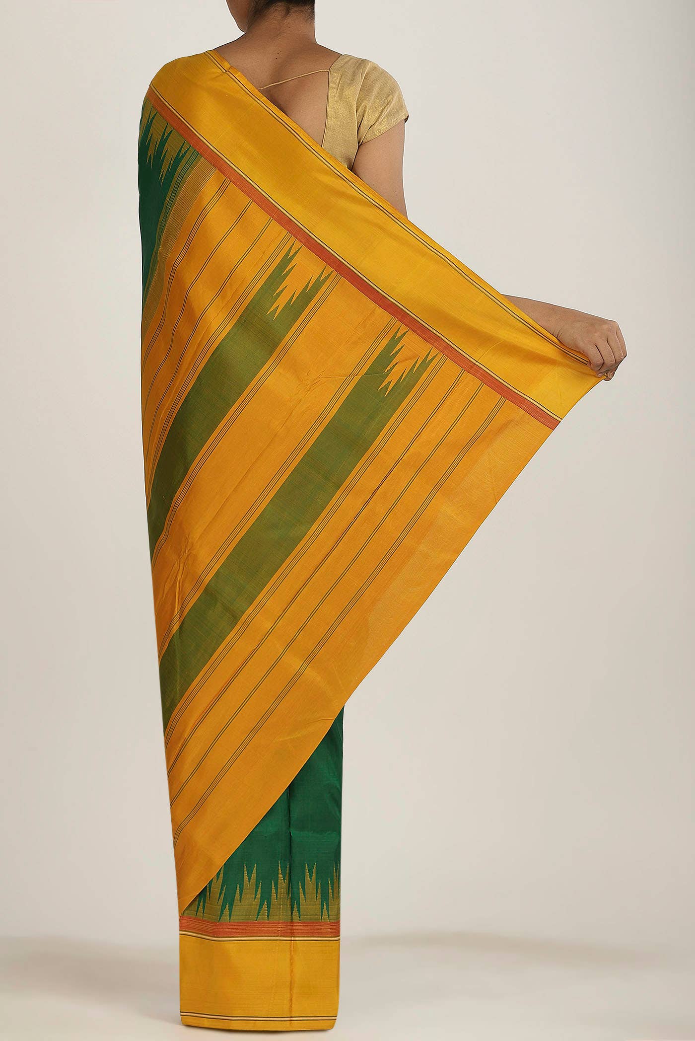 Green Kanchipuram Silk Saree