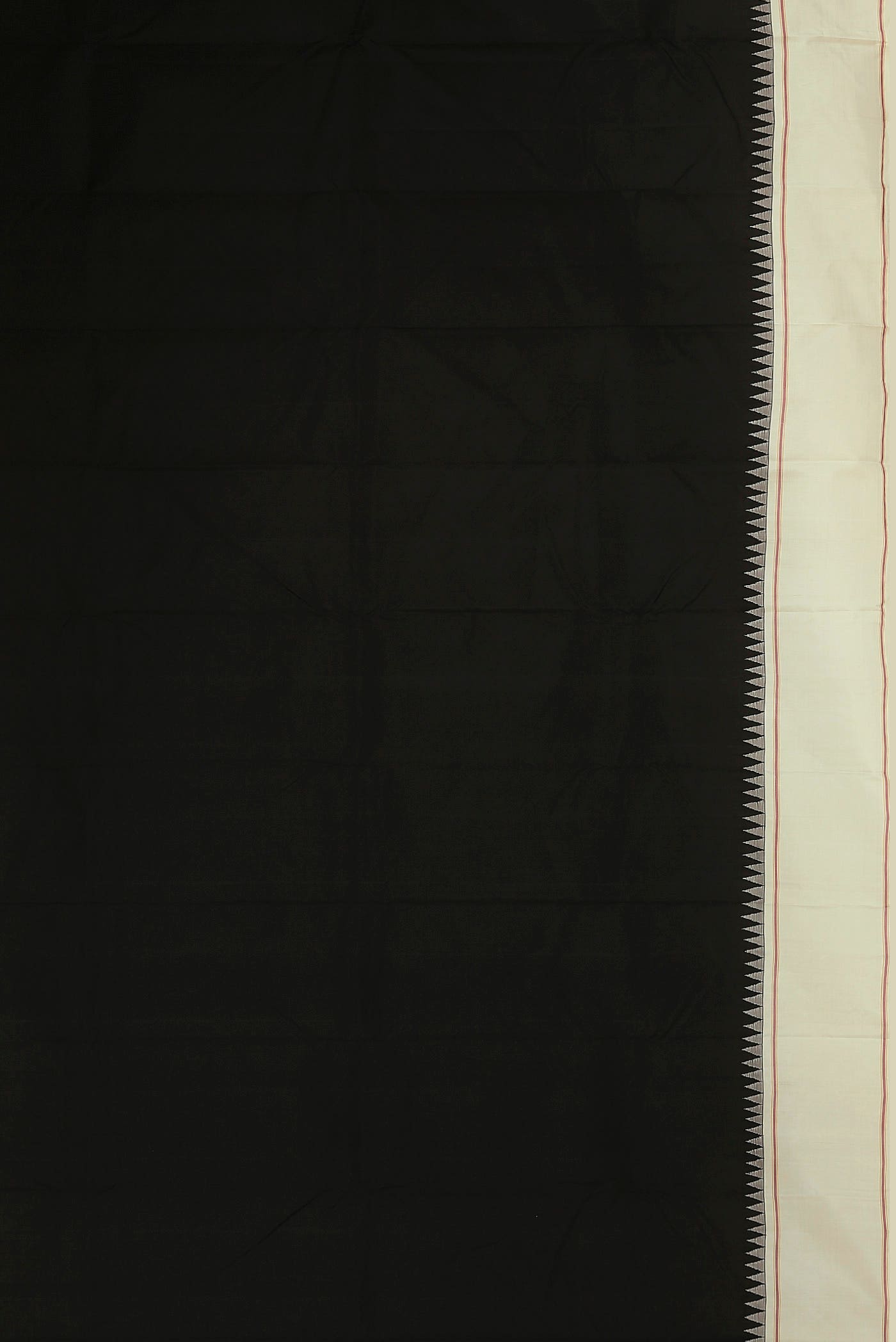 Black Kanchipuram Silk Saree