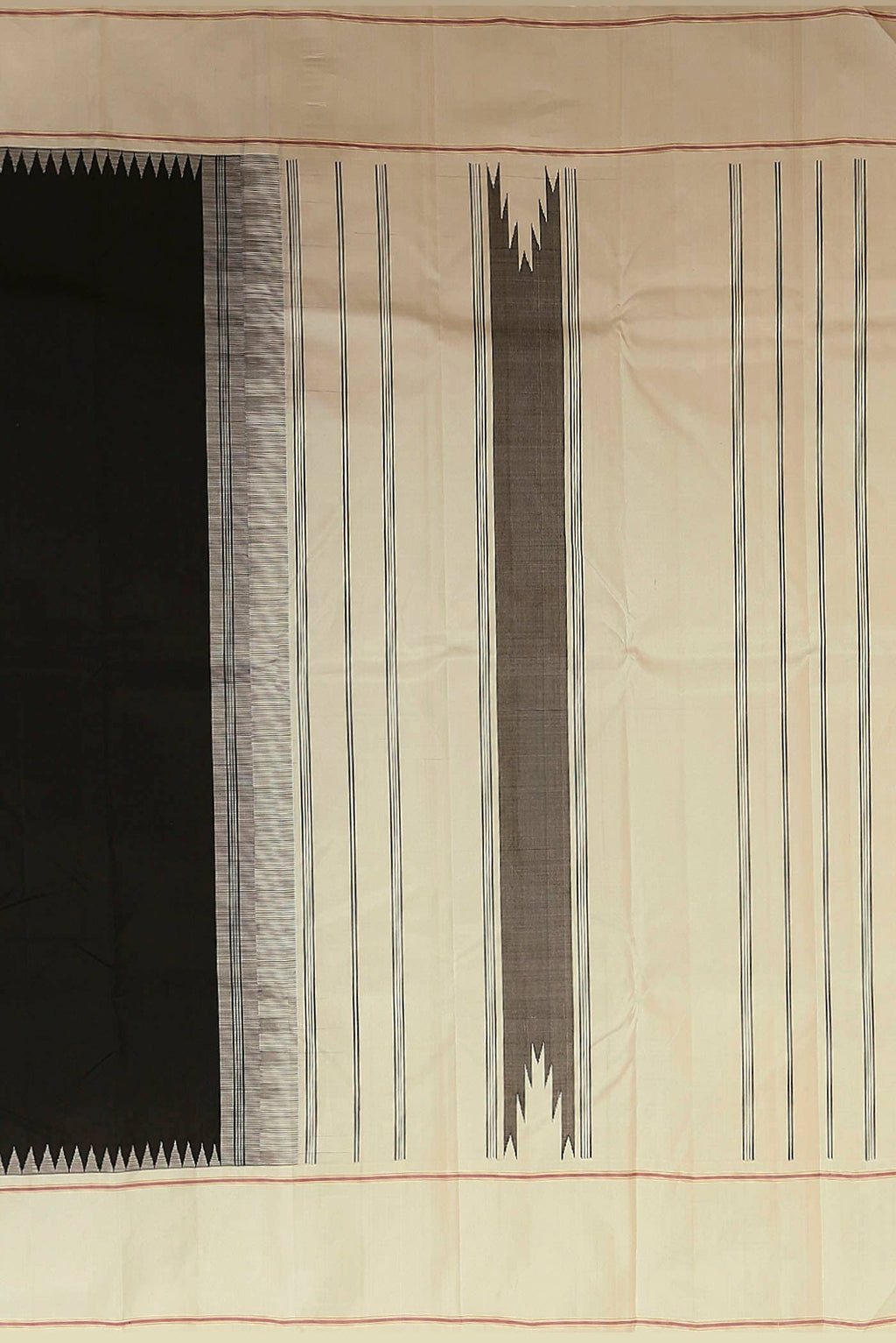 Black Kanchipuram Silk Saree