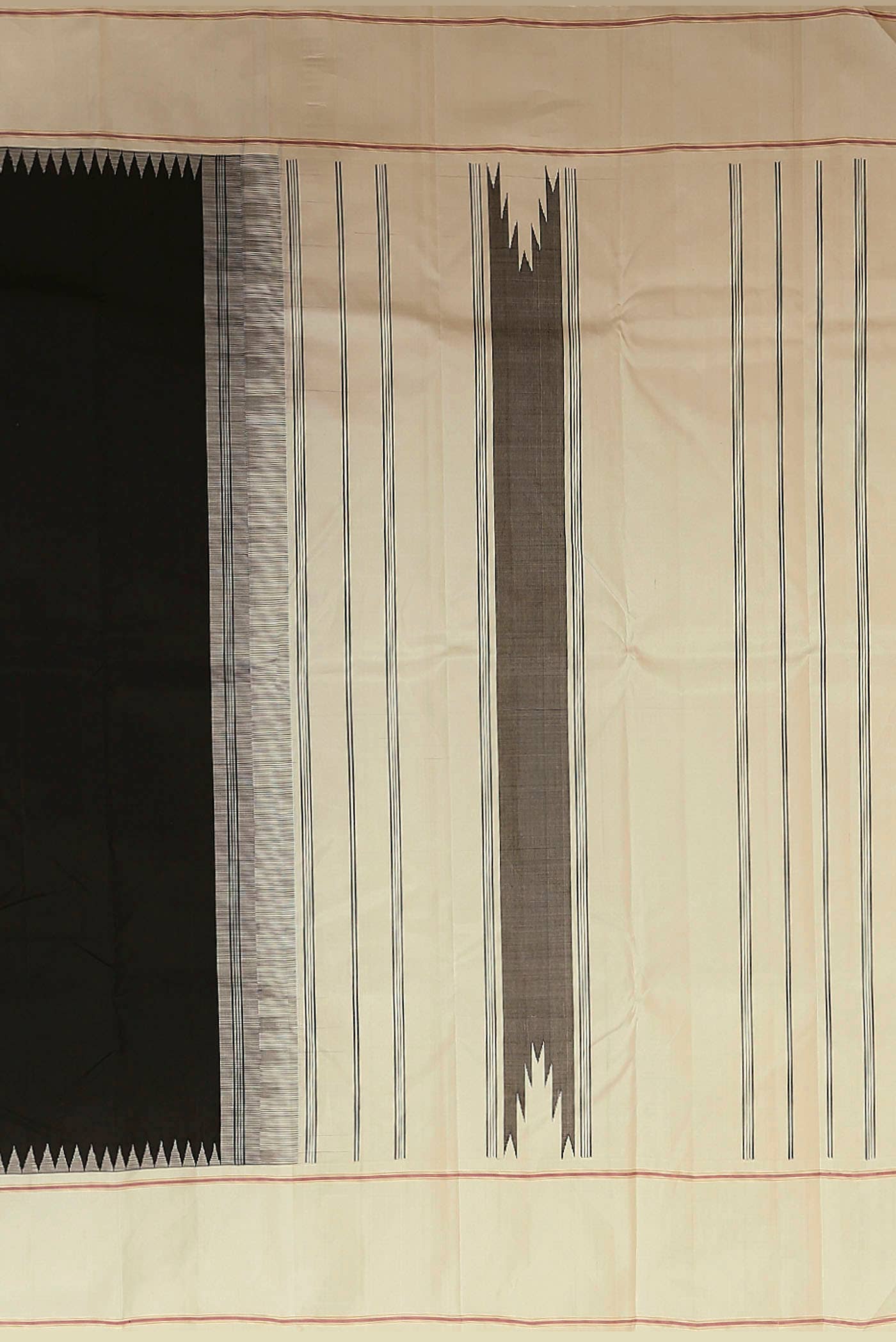 Black Kanchipuram Silk Saree