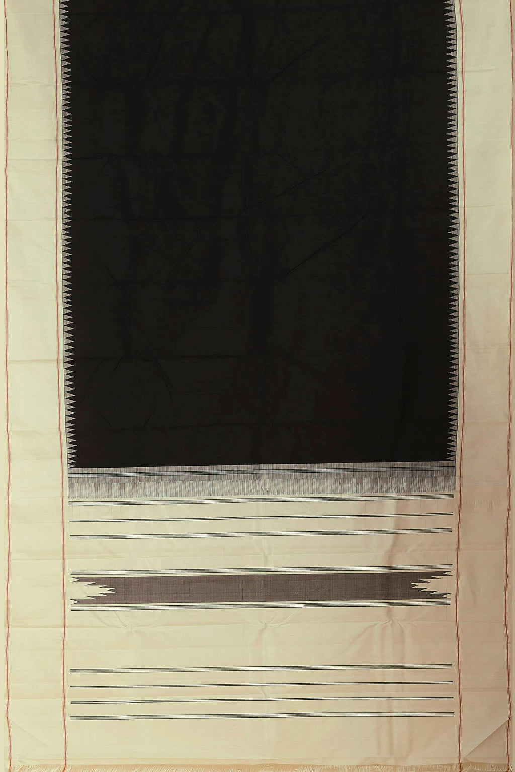 Black Kanchipuram Silk Saree