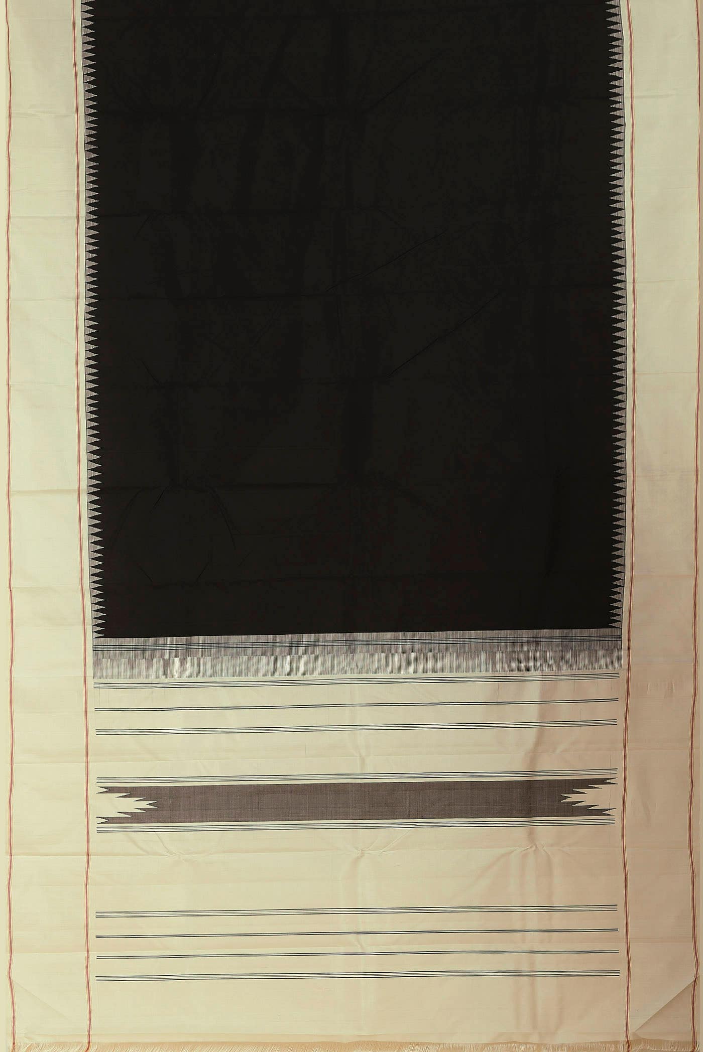 Black Kanchipuram Silk Saree