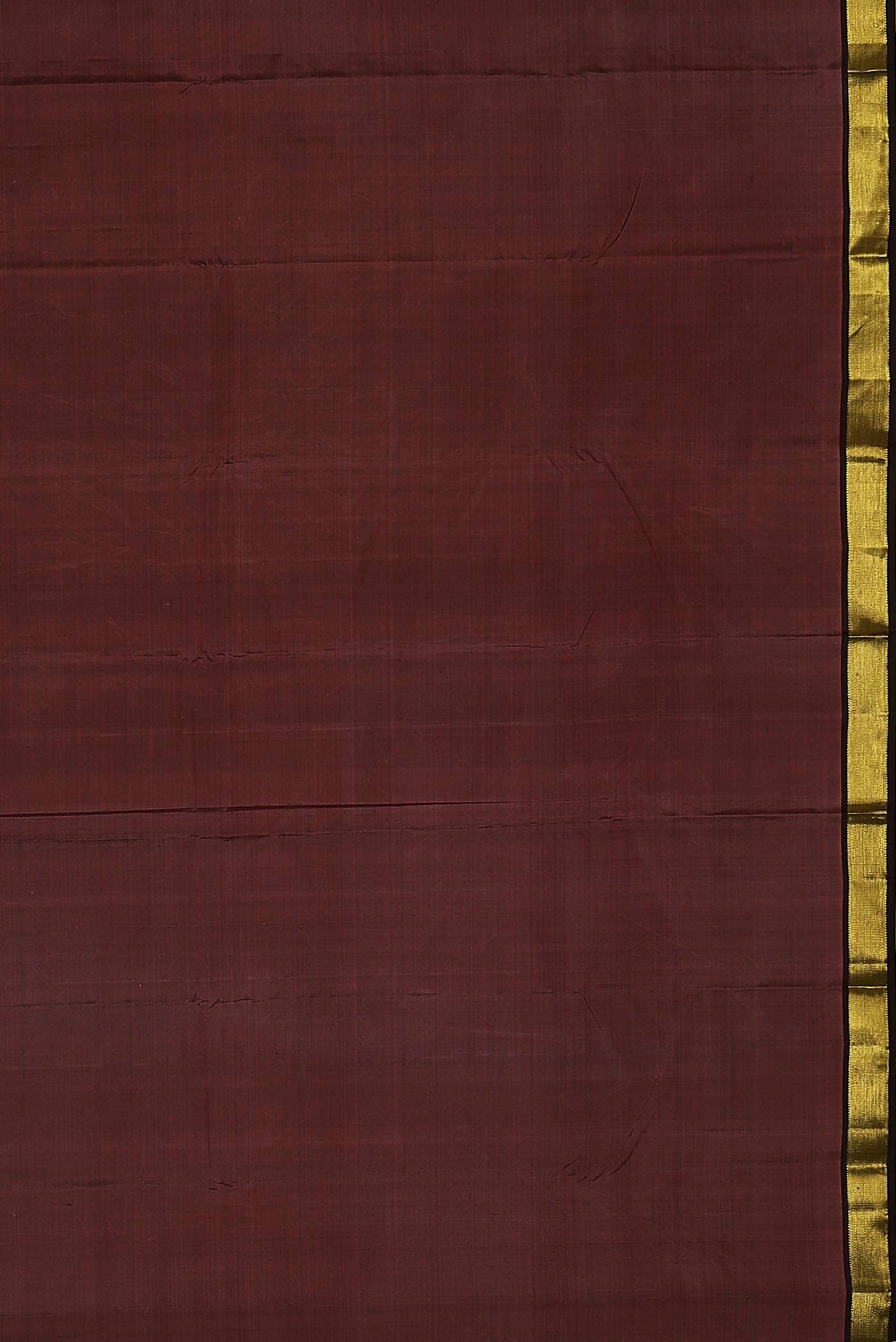 Maroon Kanchipuram Silk Saree
