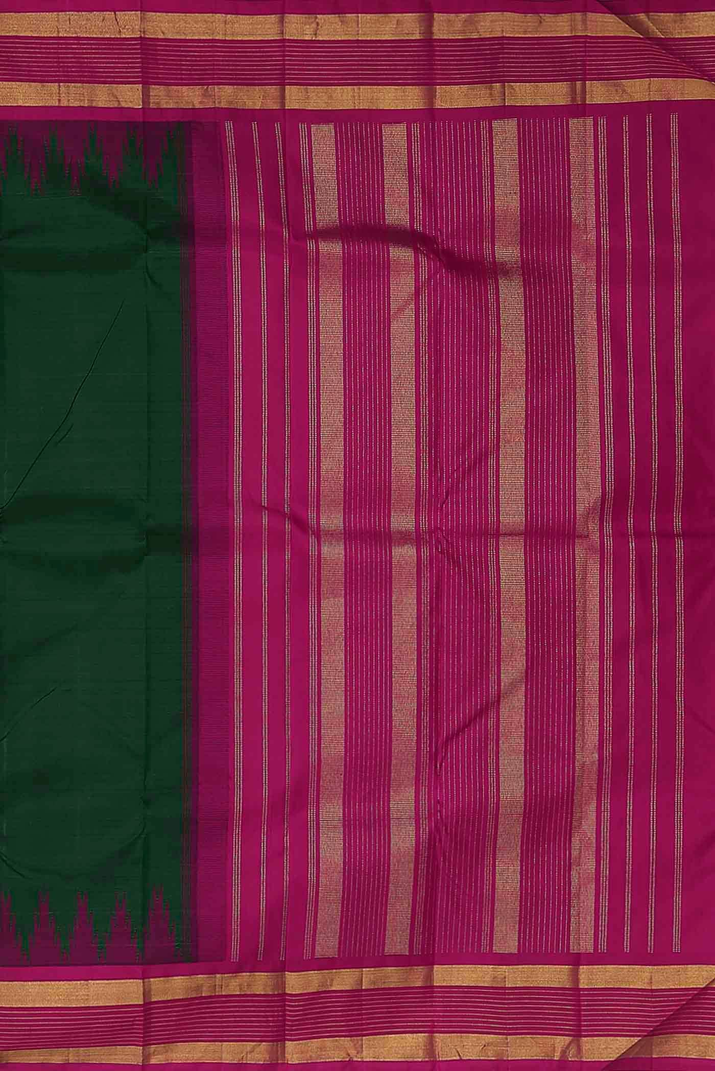 Green Kanchipuram Silk Saree
