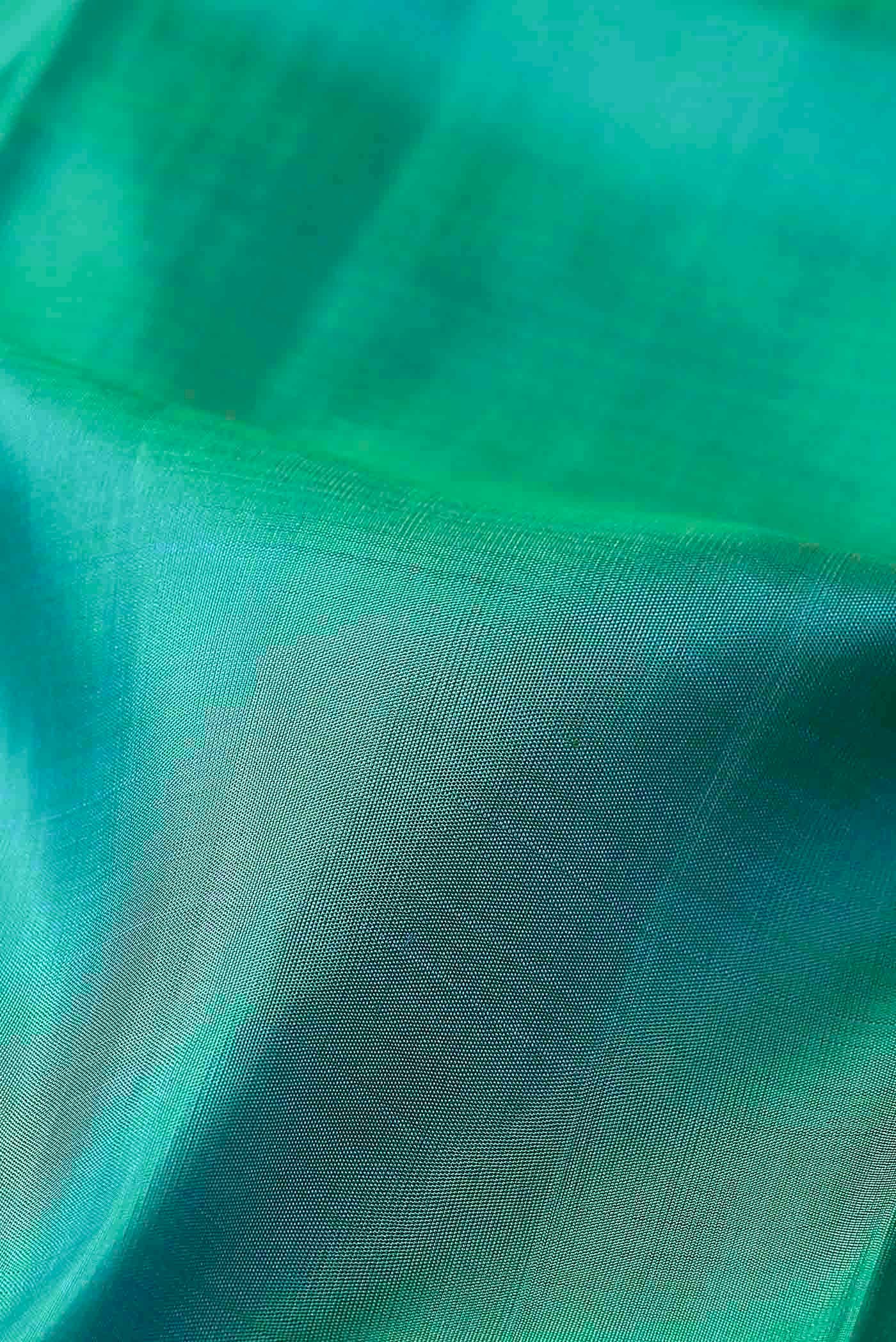 Blue Kanchipuram Silk Saree