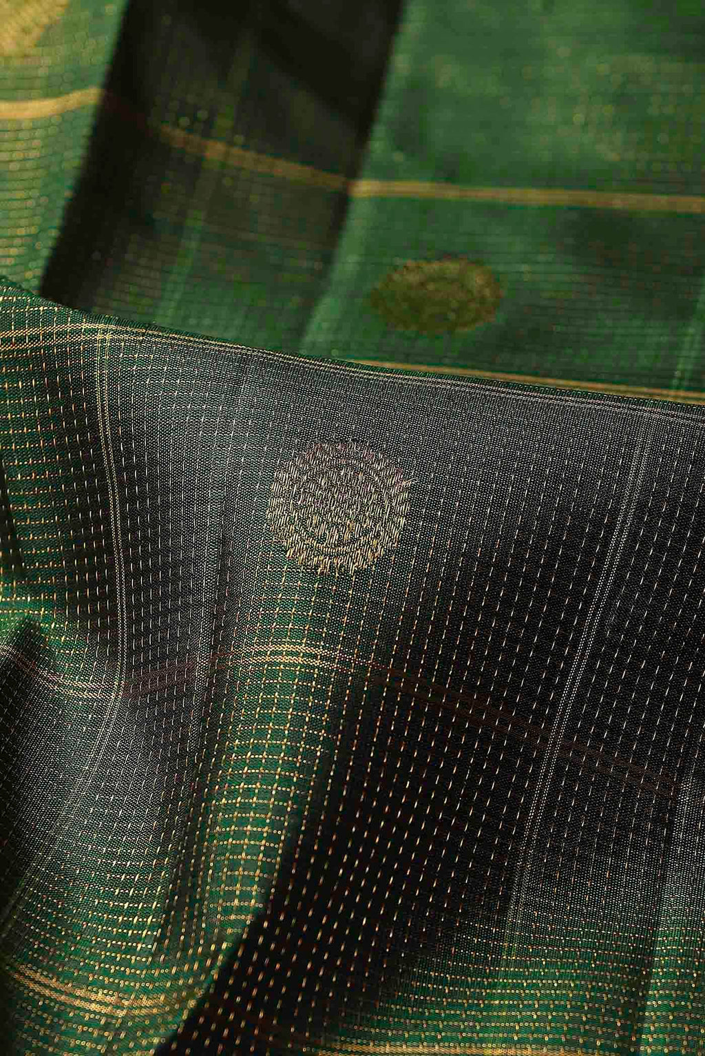 Green Kanchipuram Silk Saree
