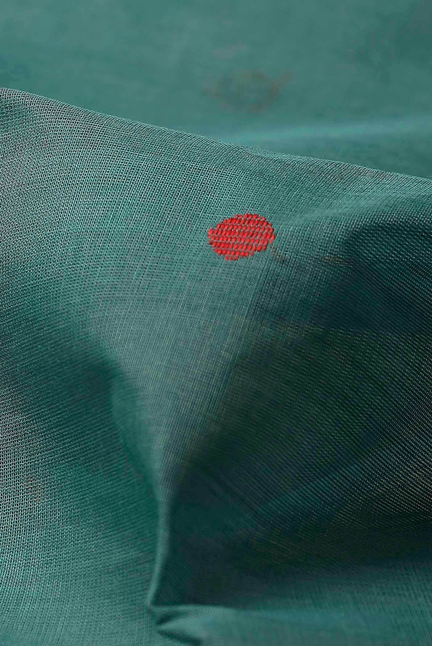 Blue Coimbatore Cotton Saree