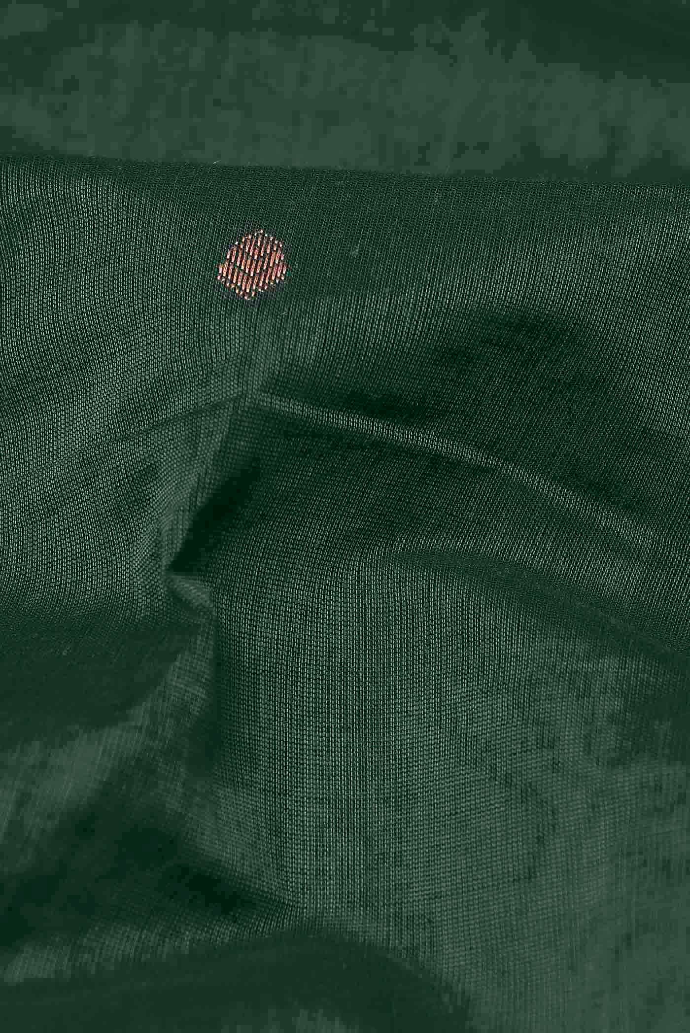 Green Coimbatore Cotton Saree