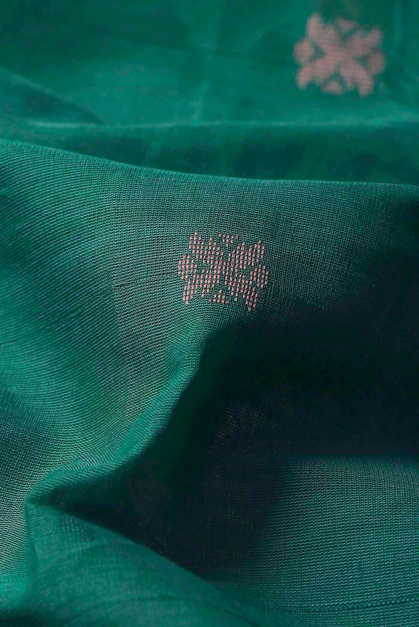 Green Coimbatore Cotton Saree