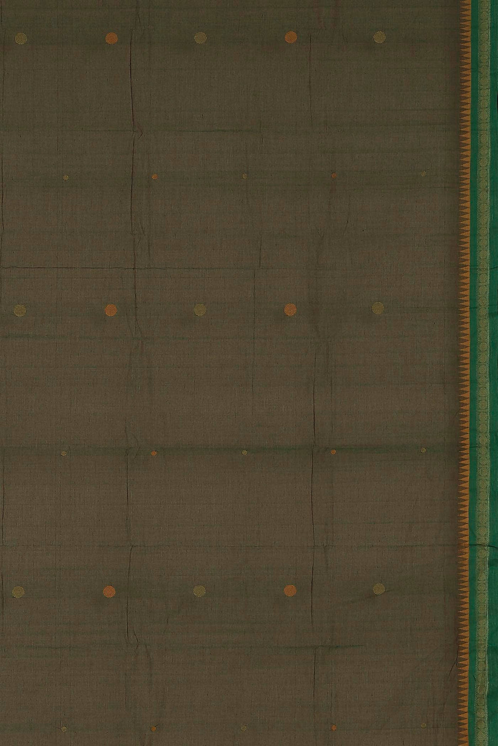 Green Coimbatore Cotton Saree