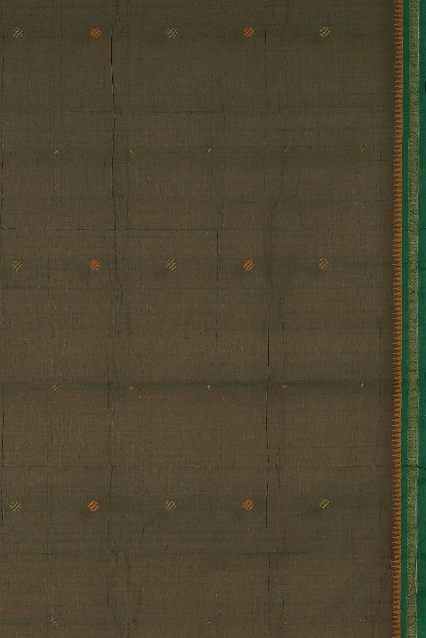Green Coimbatore Cotton Saree