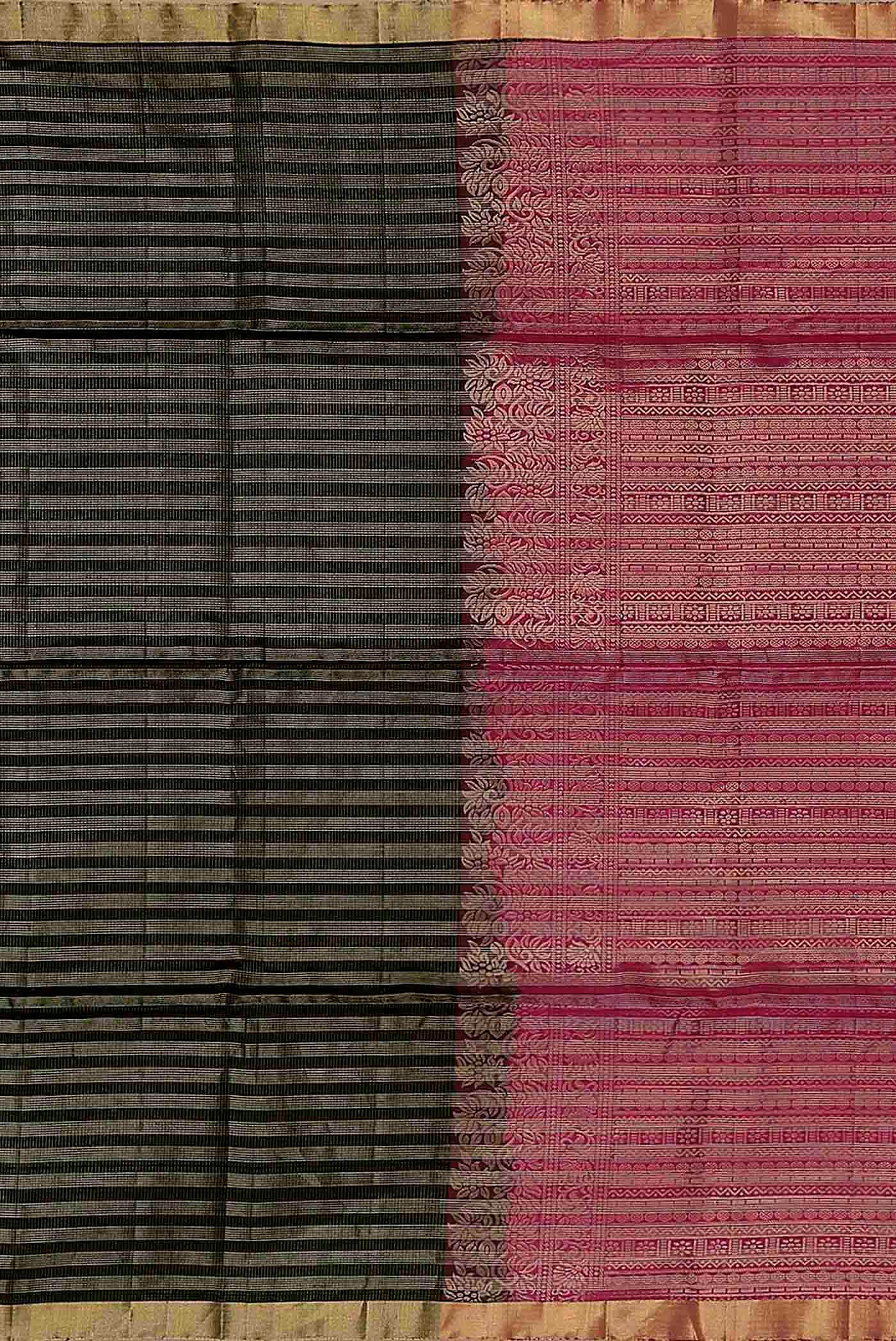 Black Soft Silk Saree