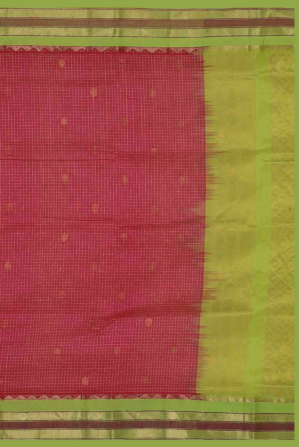 Pink Silk Cotton Saree