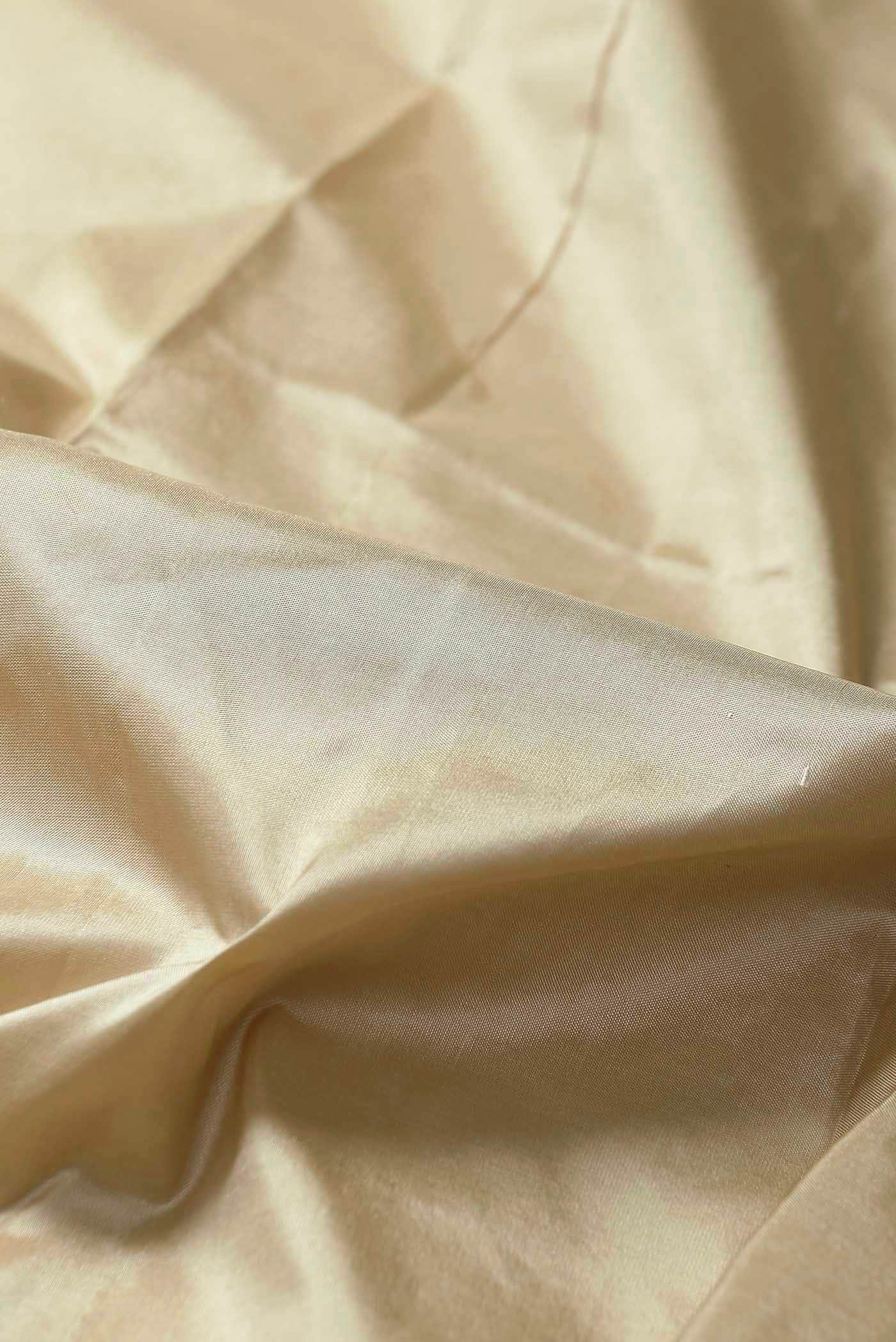 Beige Bangalore Silk Saree