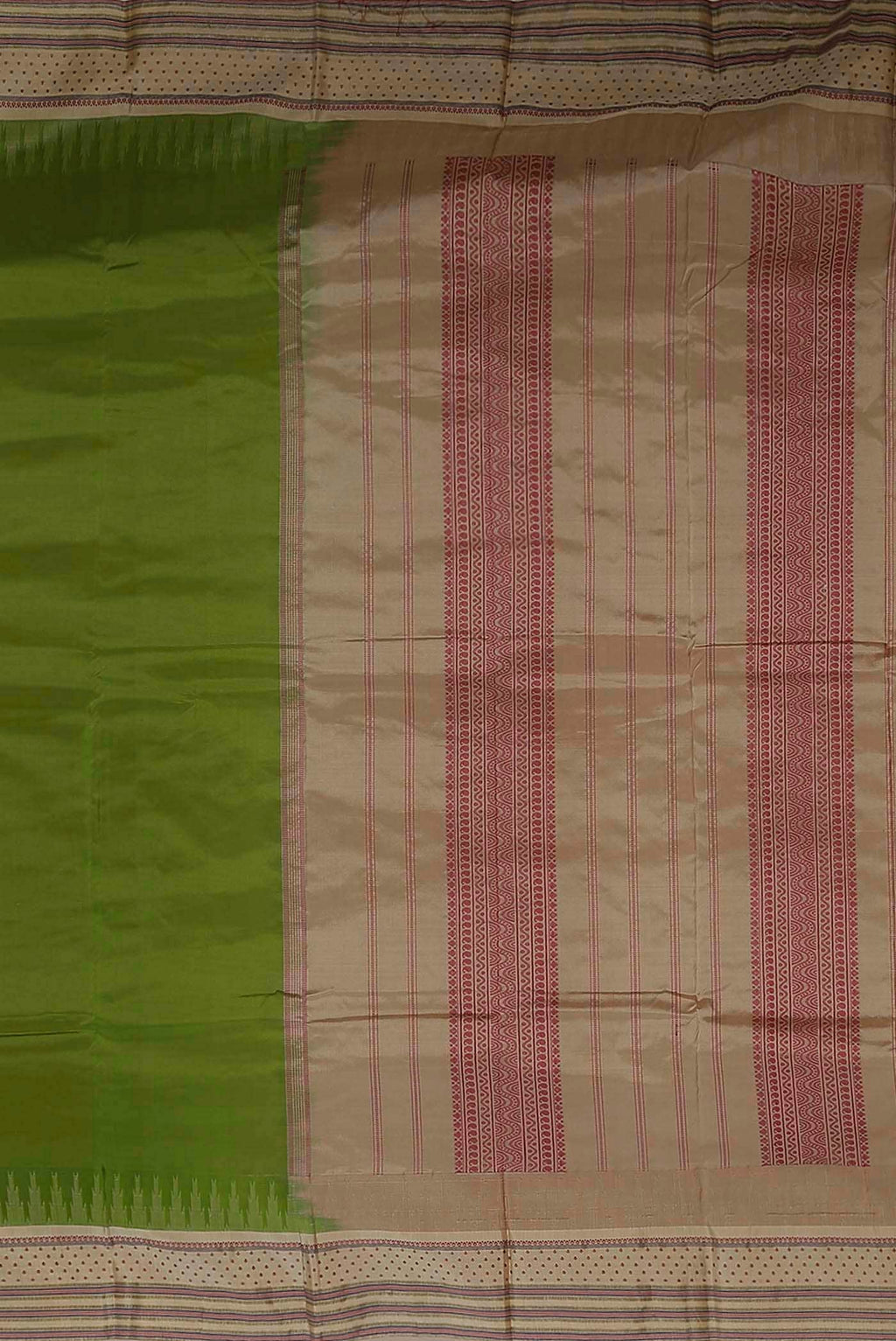 Green Bangalore Silk Saree