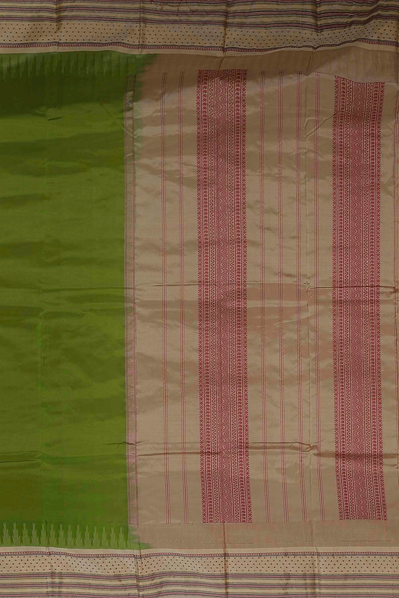 Green Bangalore Silk Saree