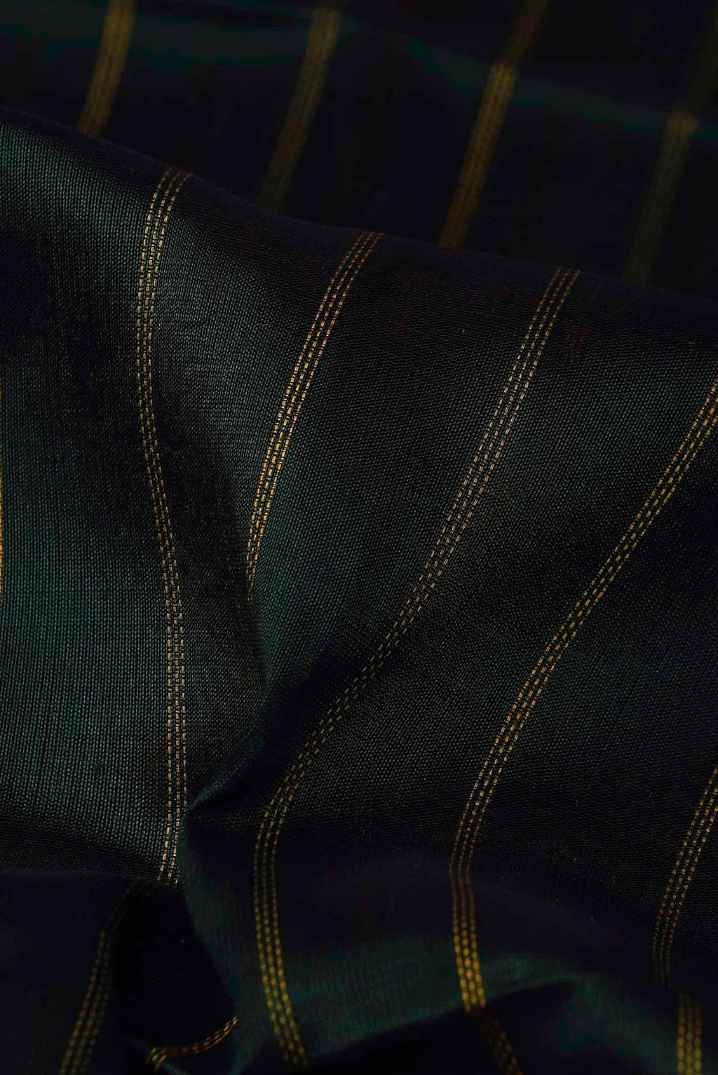 Bottle Green Silk Cotton Saree