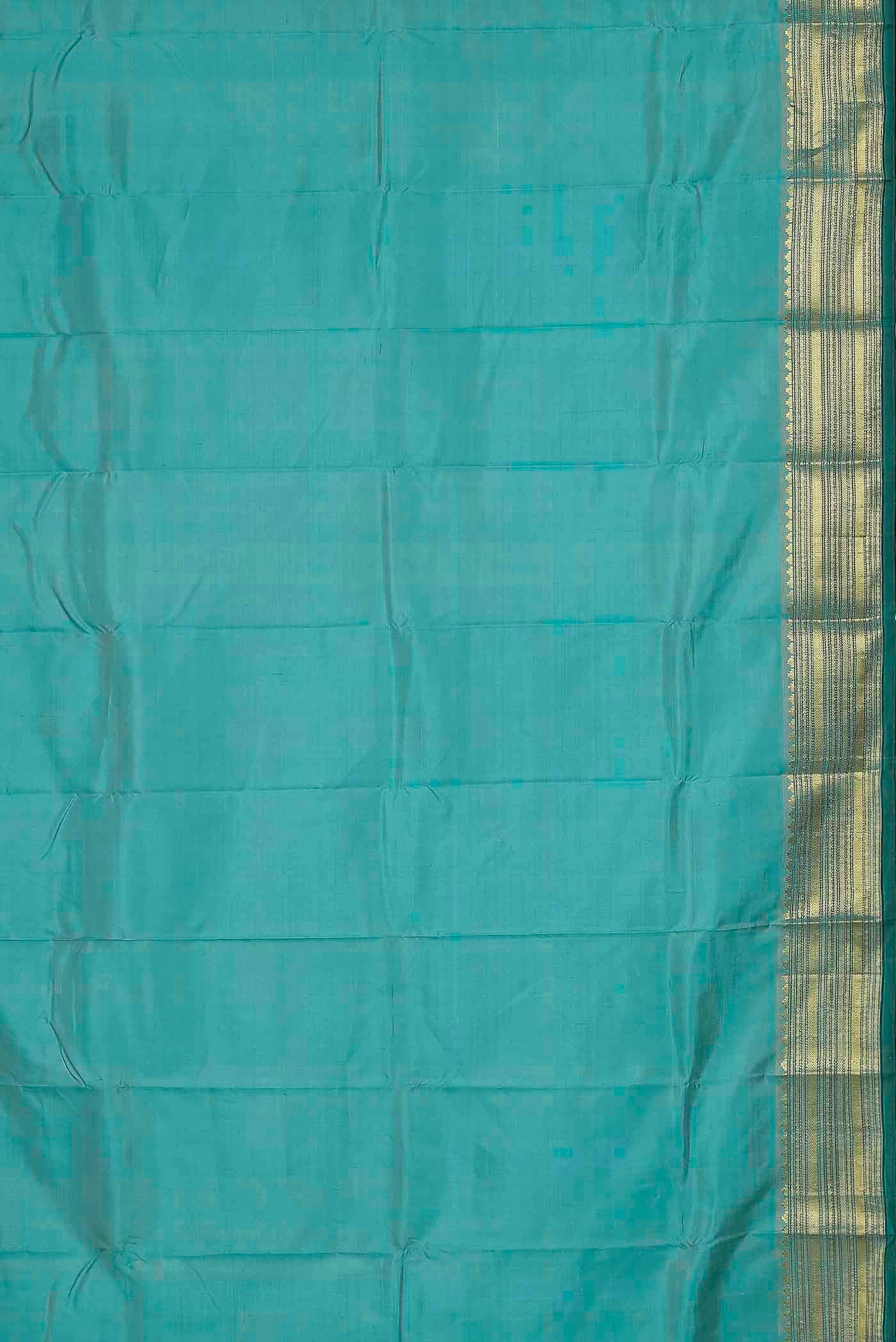 Blue Kanchipuram Silk Saree