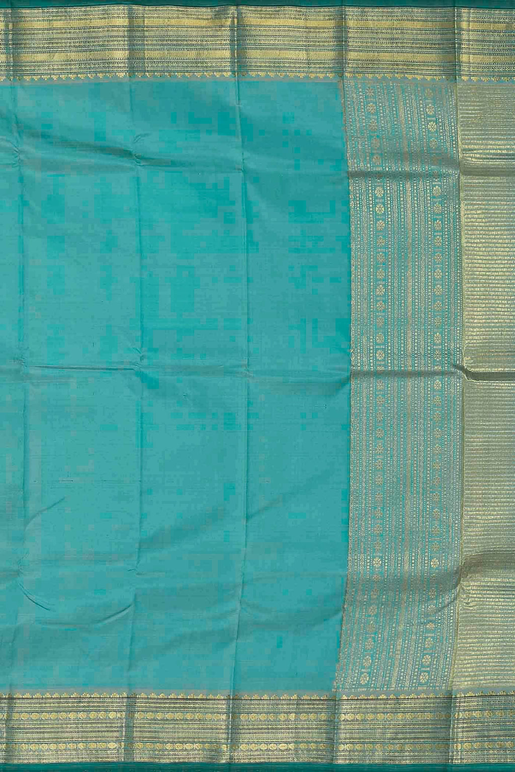Blue Kanchipuram Silk Saree