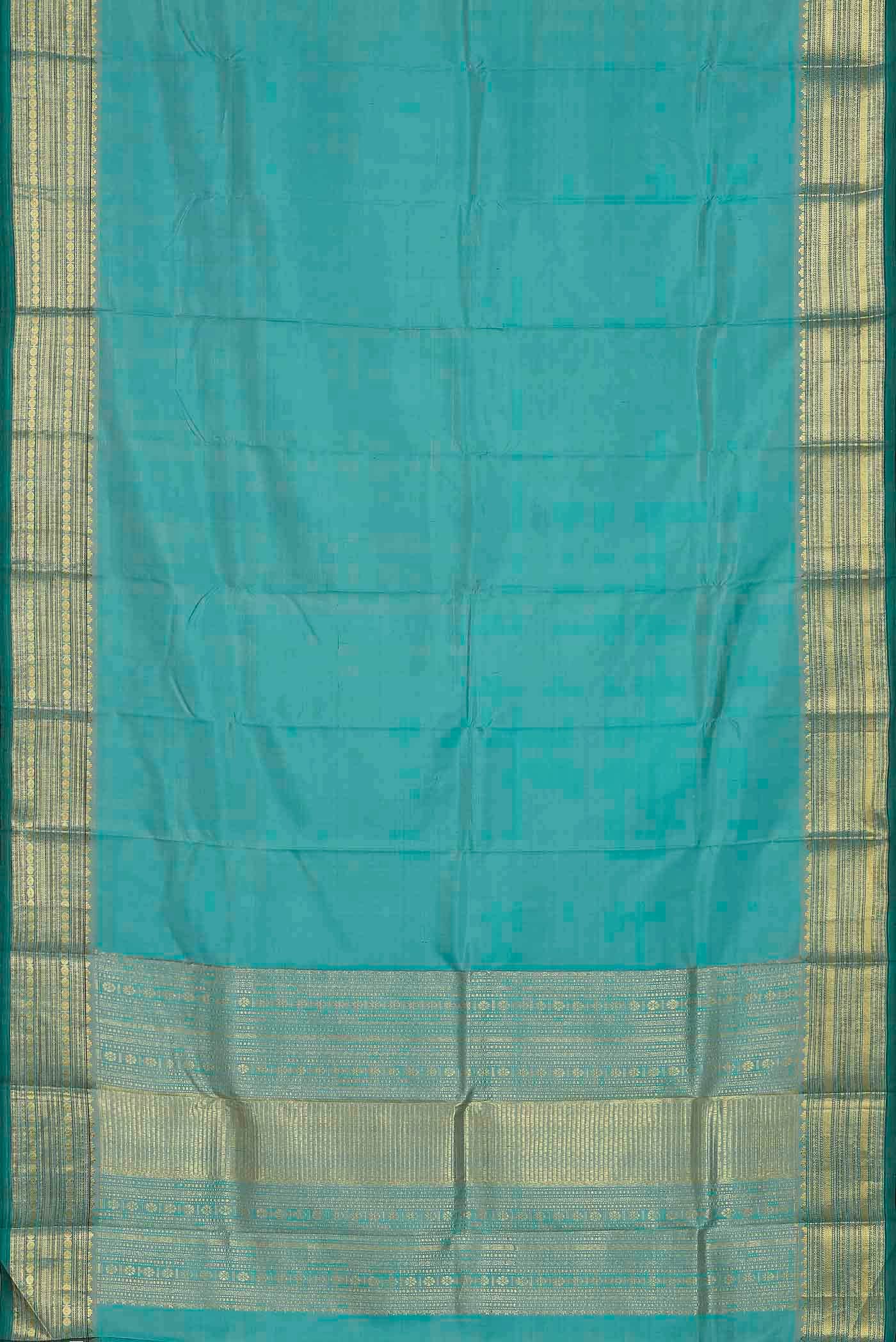 Blue Kanchipuram Silk Saree