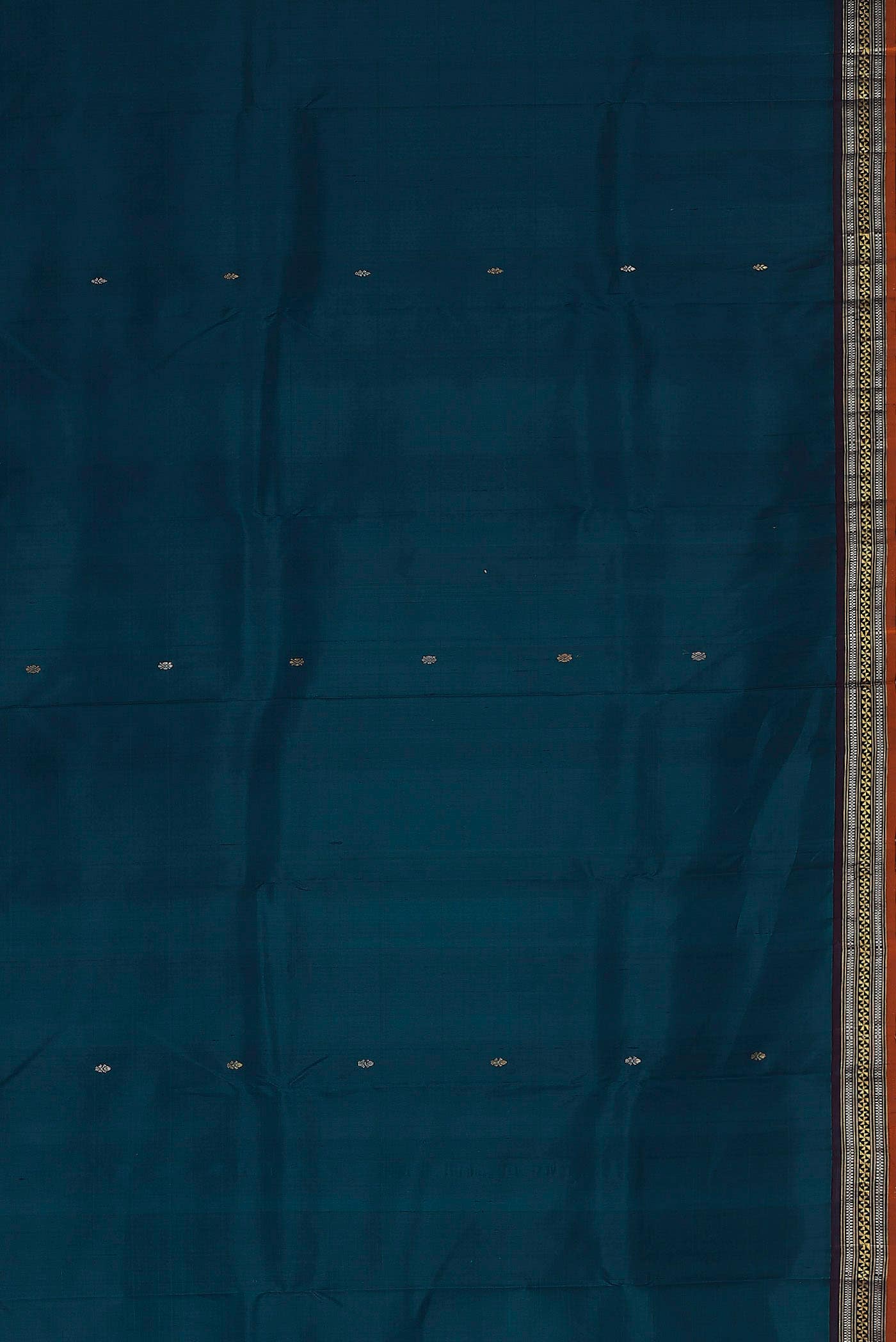 Blue Kanchipuram Silk Saree