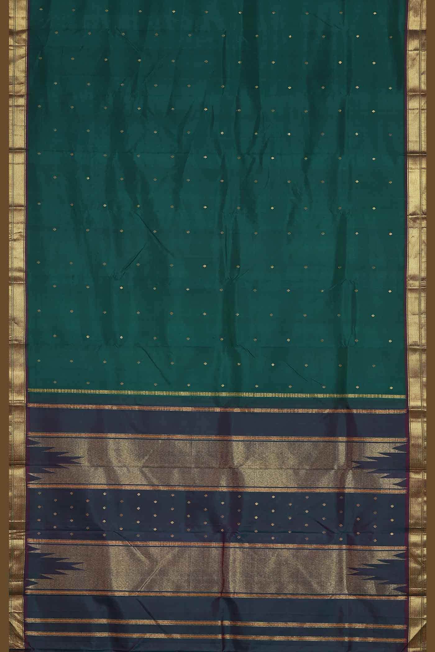 Green Kanchipuram Silk Saree