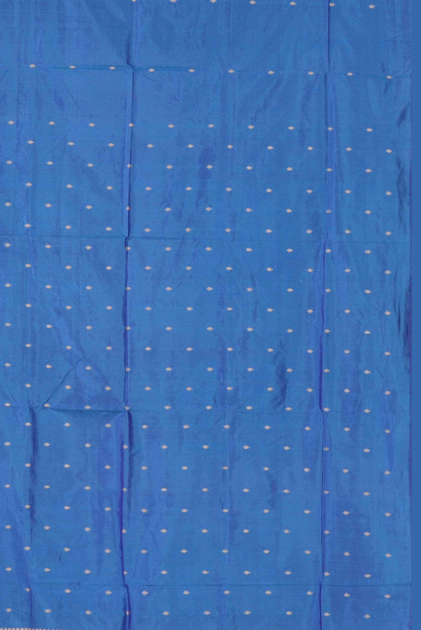 Blue Banarasi Katan Silk Saree