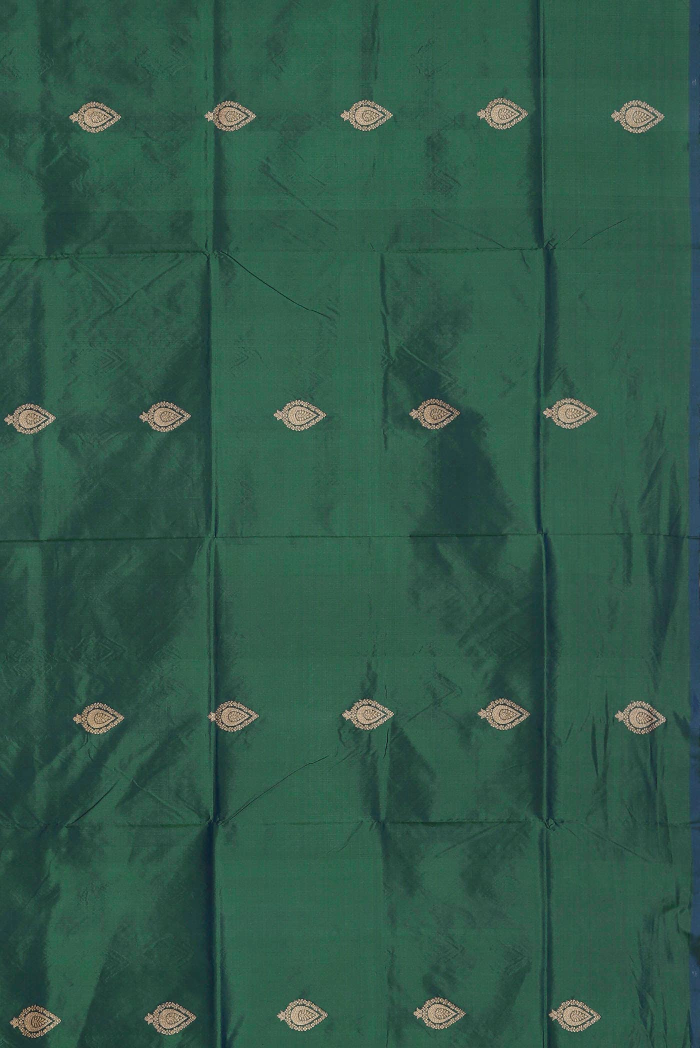Green Banarasi Katan Silk Saree