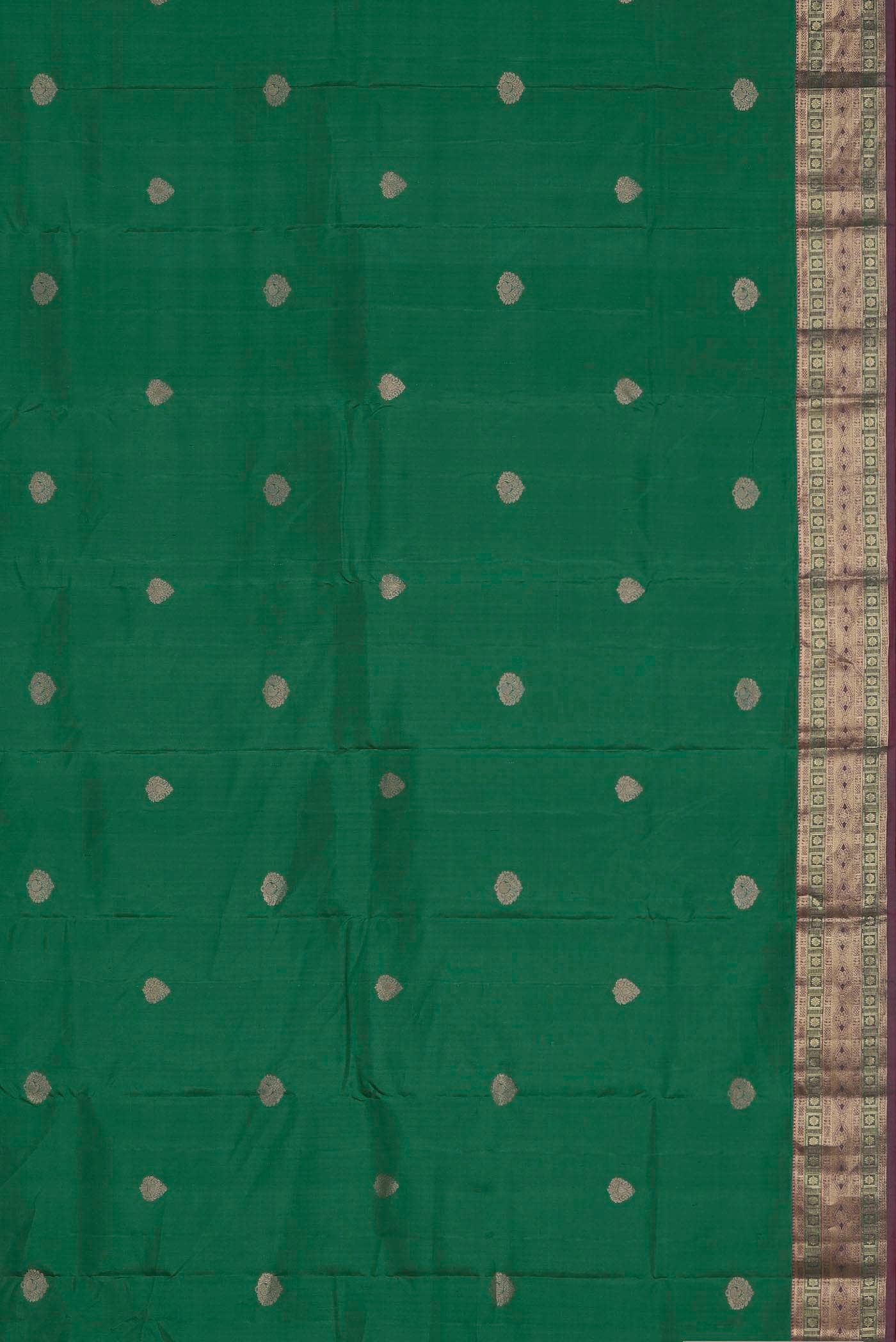 Green Kanchipuram Silk Saree
