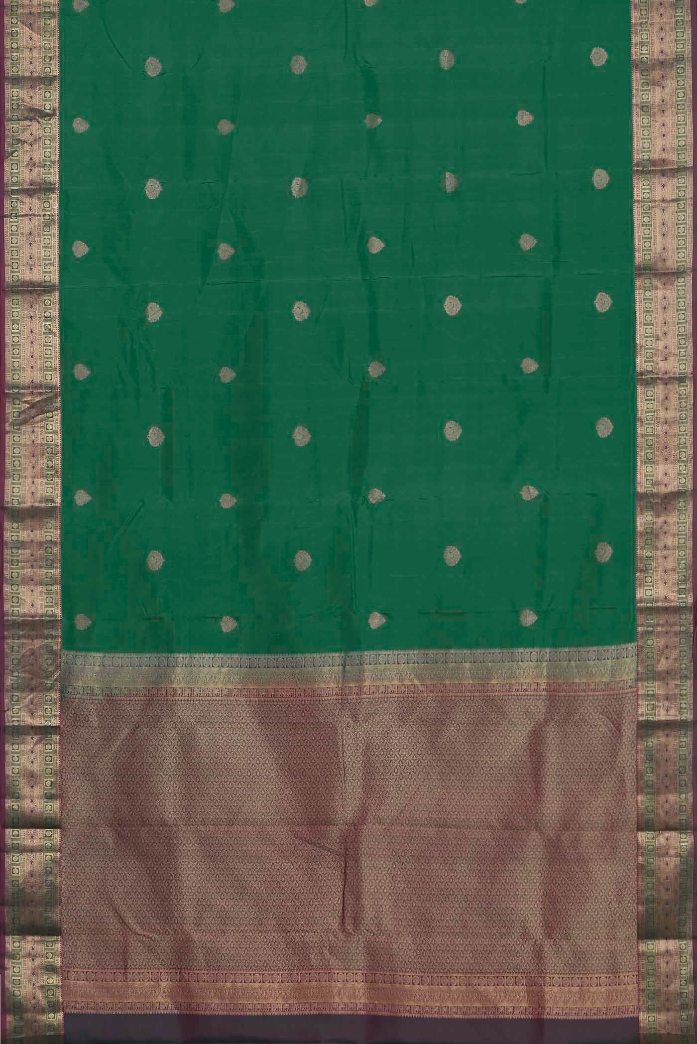 Green Kanchipuram Silk Saree