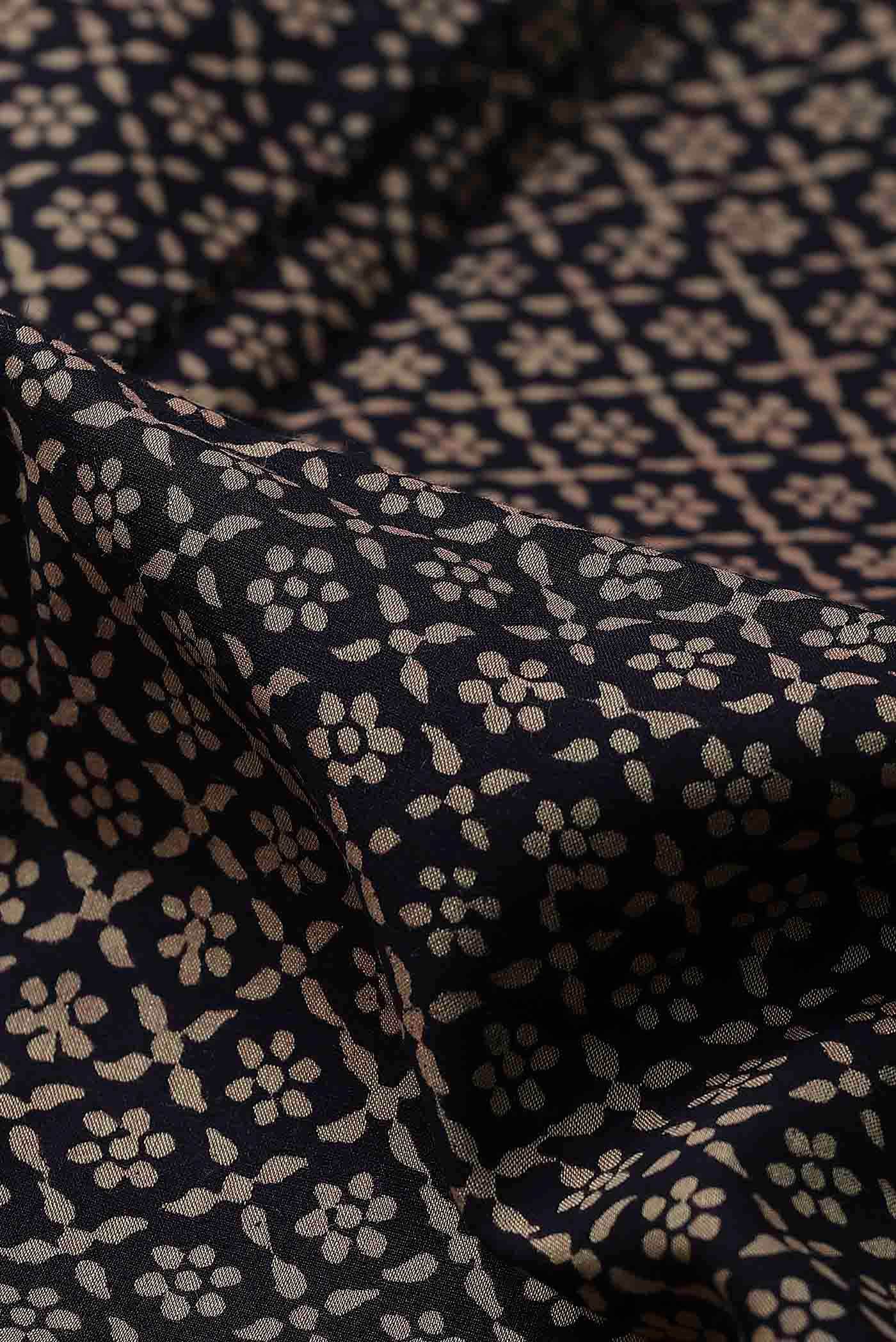Black Mangalagiri Cotton Saree