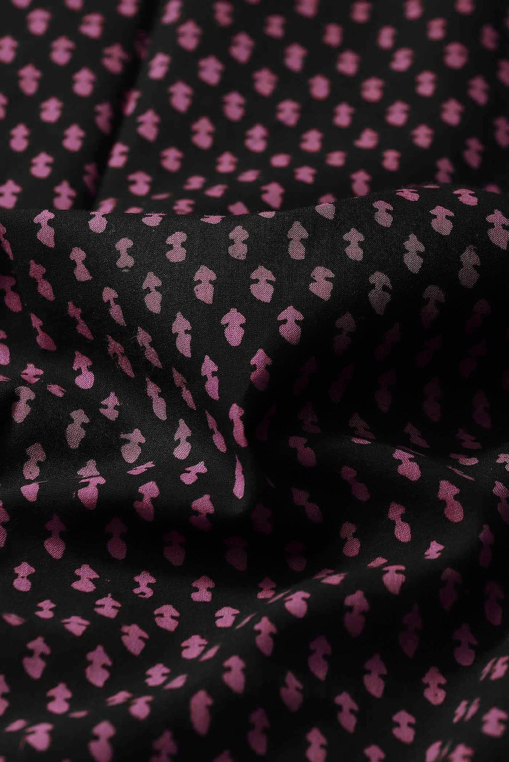 Black Mangalagiri Cotton Saree