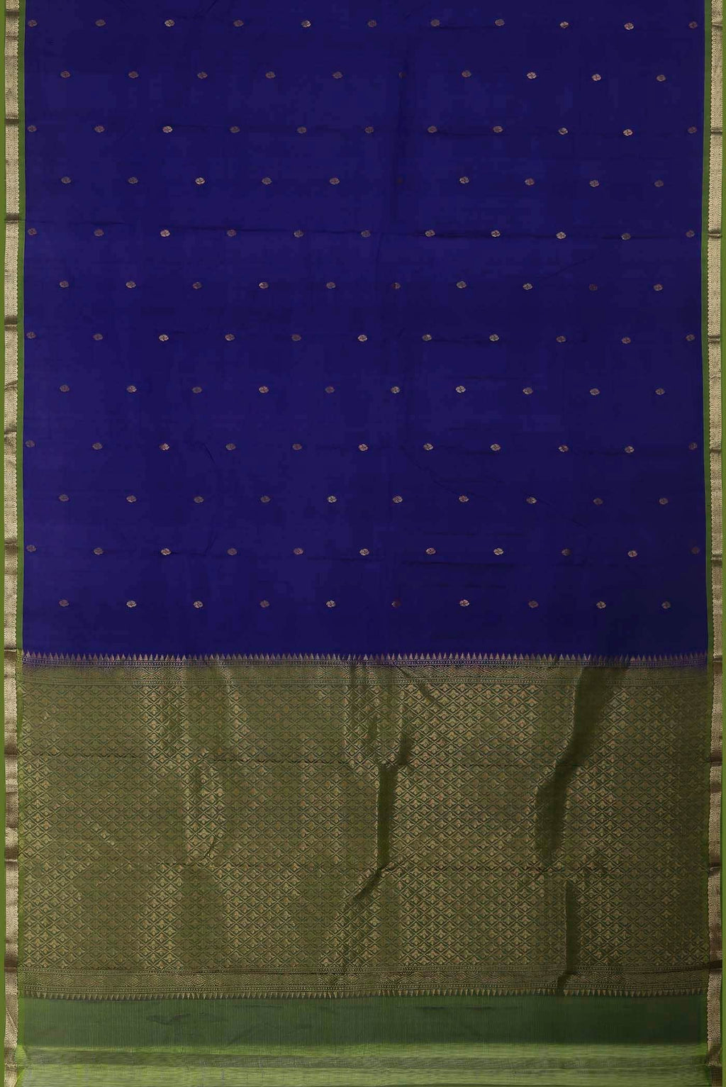 Blue Kanchipuram Silk Saree