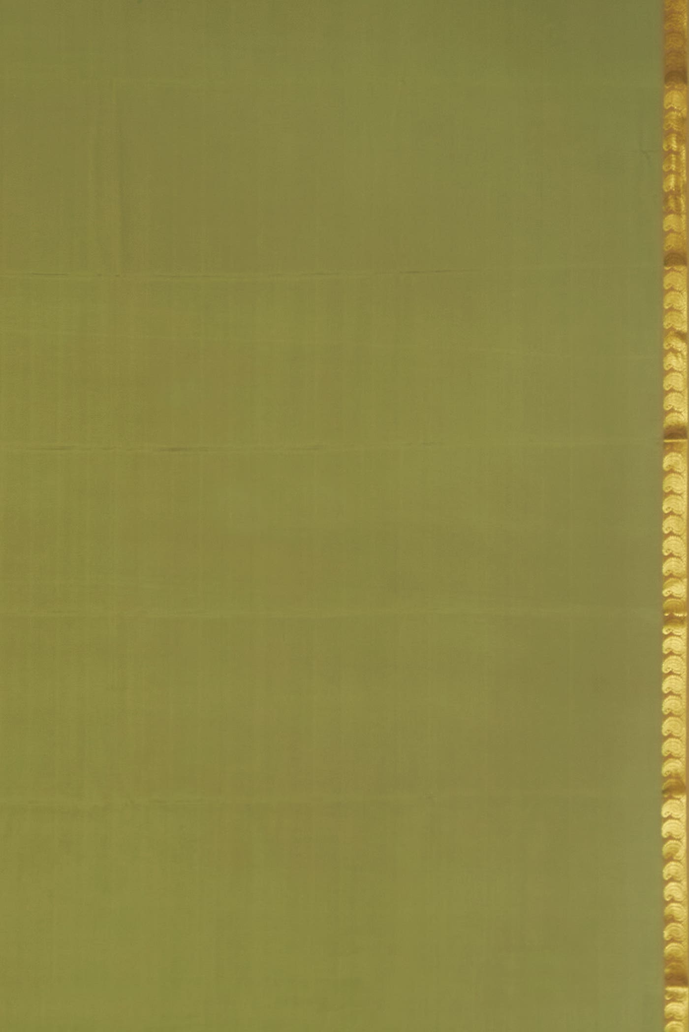 Green Mysore Crepe Saree