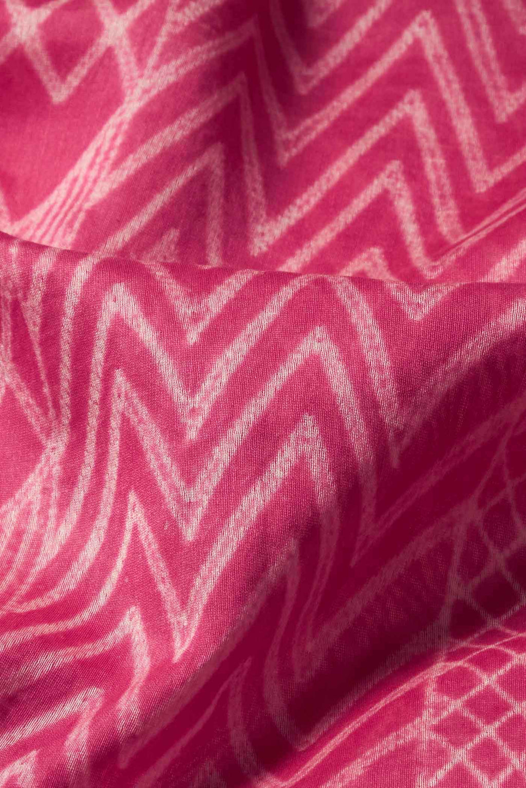 Pink Chanderi Silk Cotton Saree